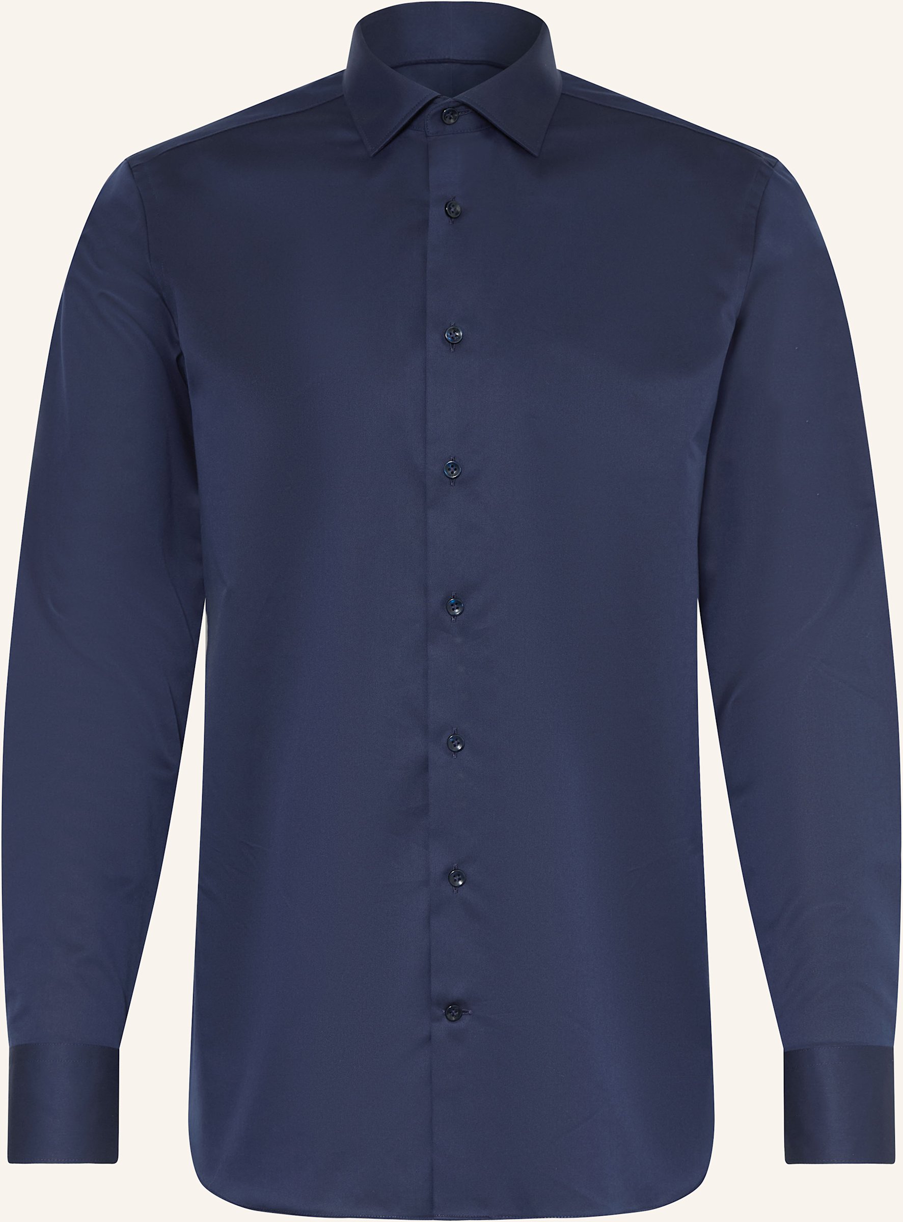 Thumbnail - Olymp Signature Hemd Tailored Fit blau