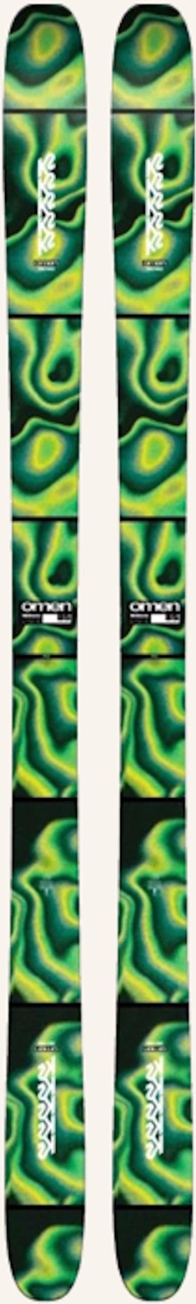k2 Freestyleski Omen 85 gruen