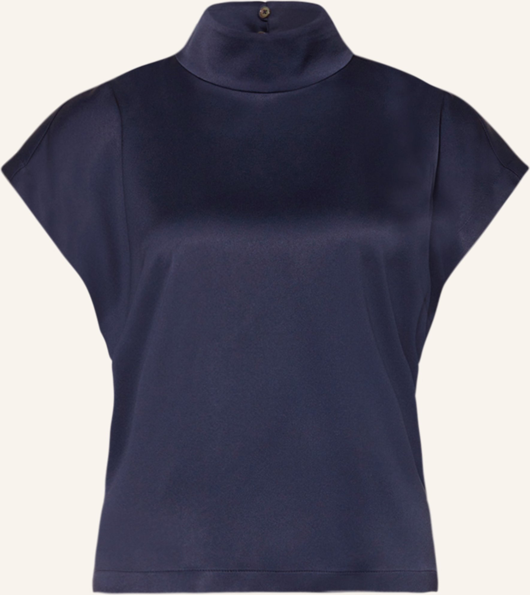 Drykorn Blusenshirt Alaria_1 Aus Satin blau