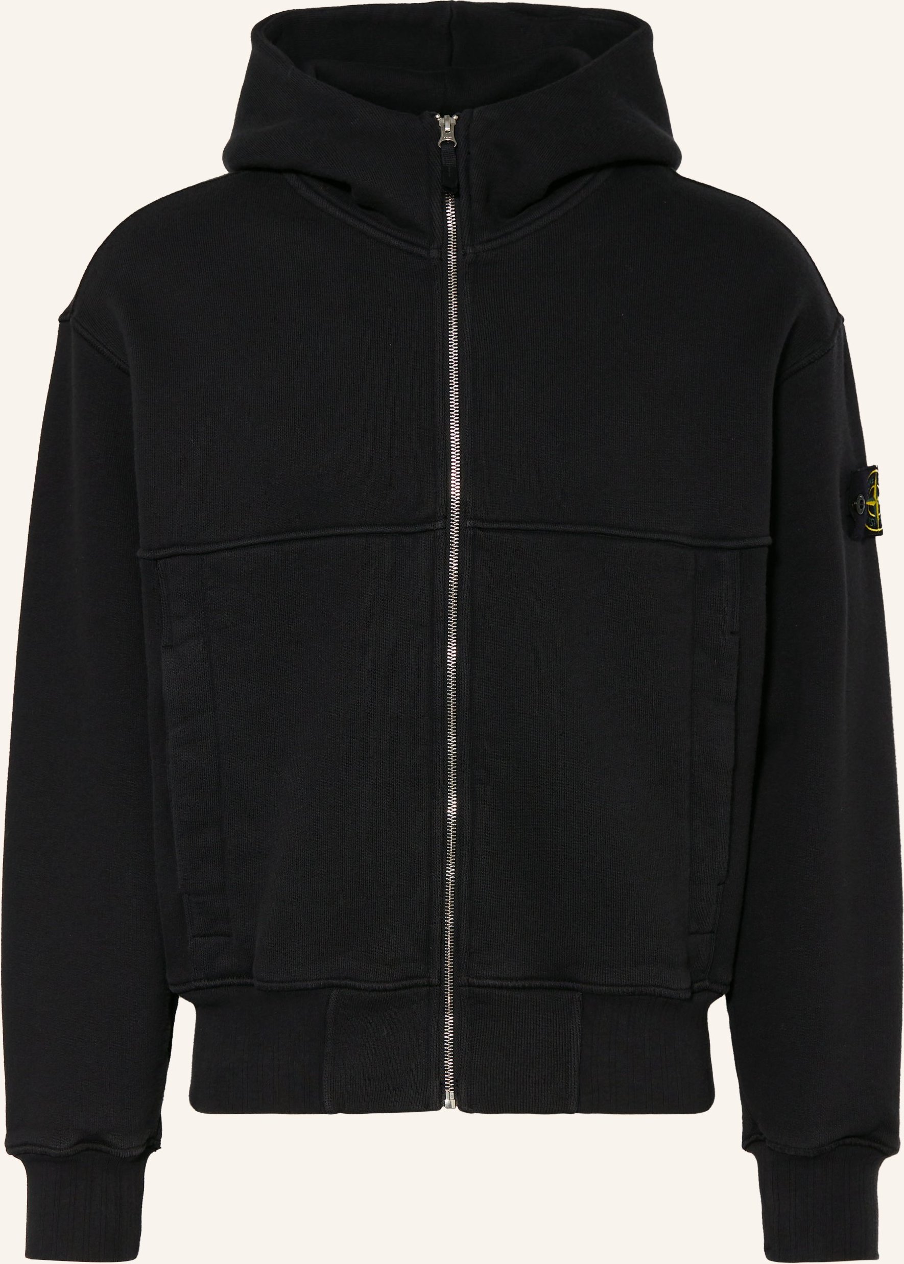 Stone Island Sweatjacke schwarz
