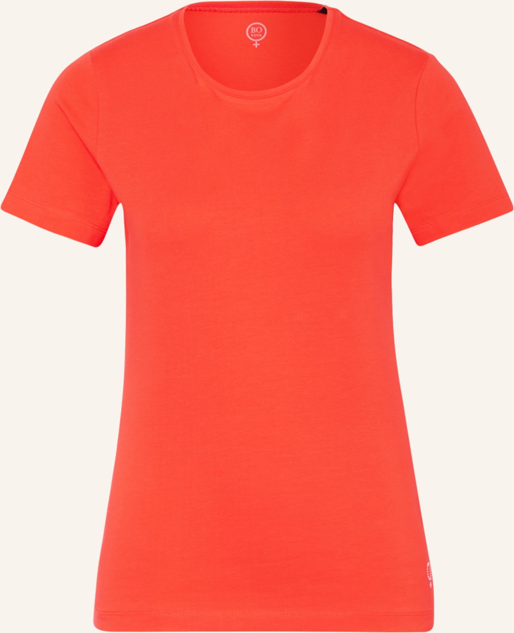 Boviva T-Shirt Mit Schmucksteinen rot