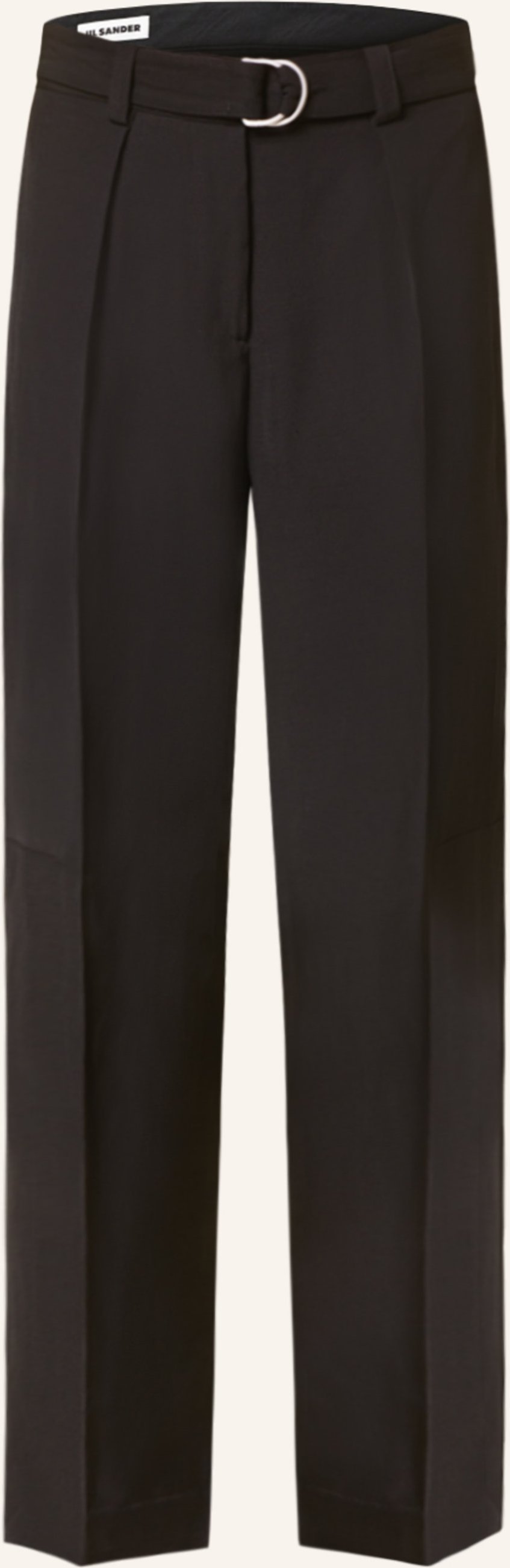 Jil Sander Marlenehose schwarz