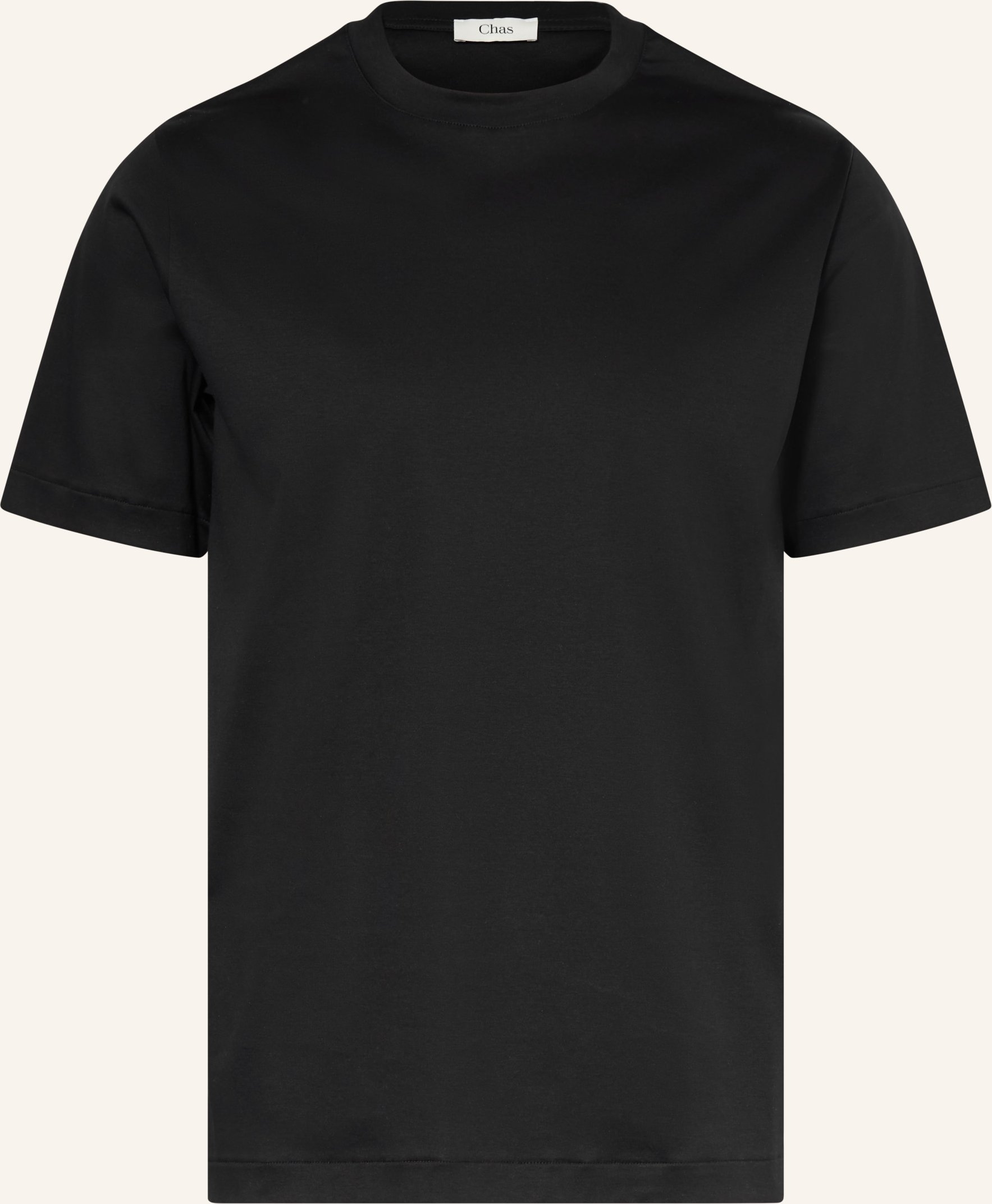 Chas T-Shirt schwarz