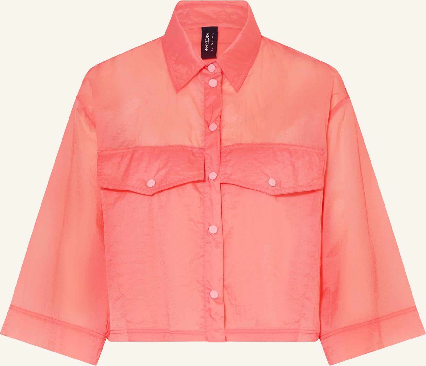 Marc Cain Hemdbluse Mit 3/4-Arm rosa