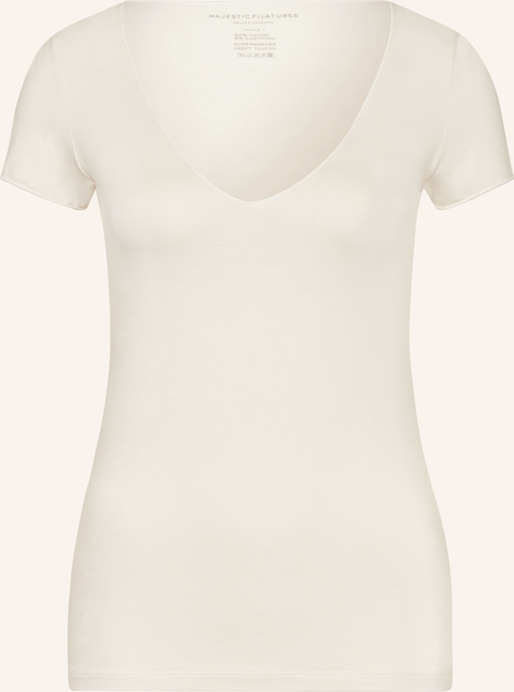 Majestic Filatures T-Shirt weiss