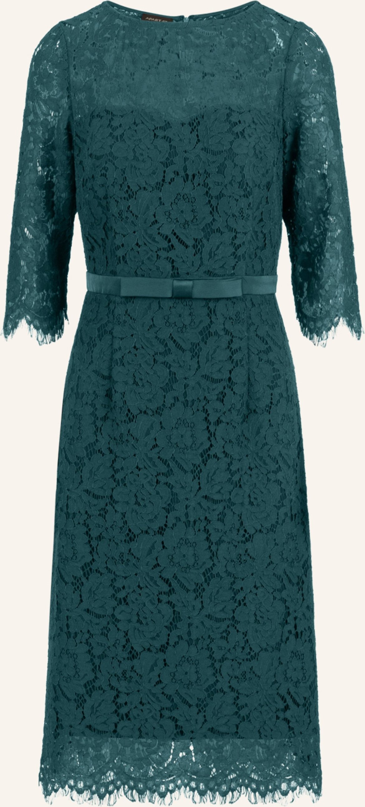Apart Spitzenkleid gruen