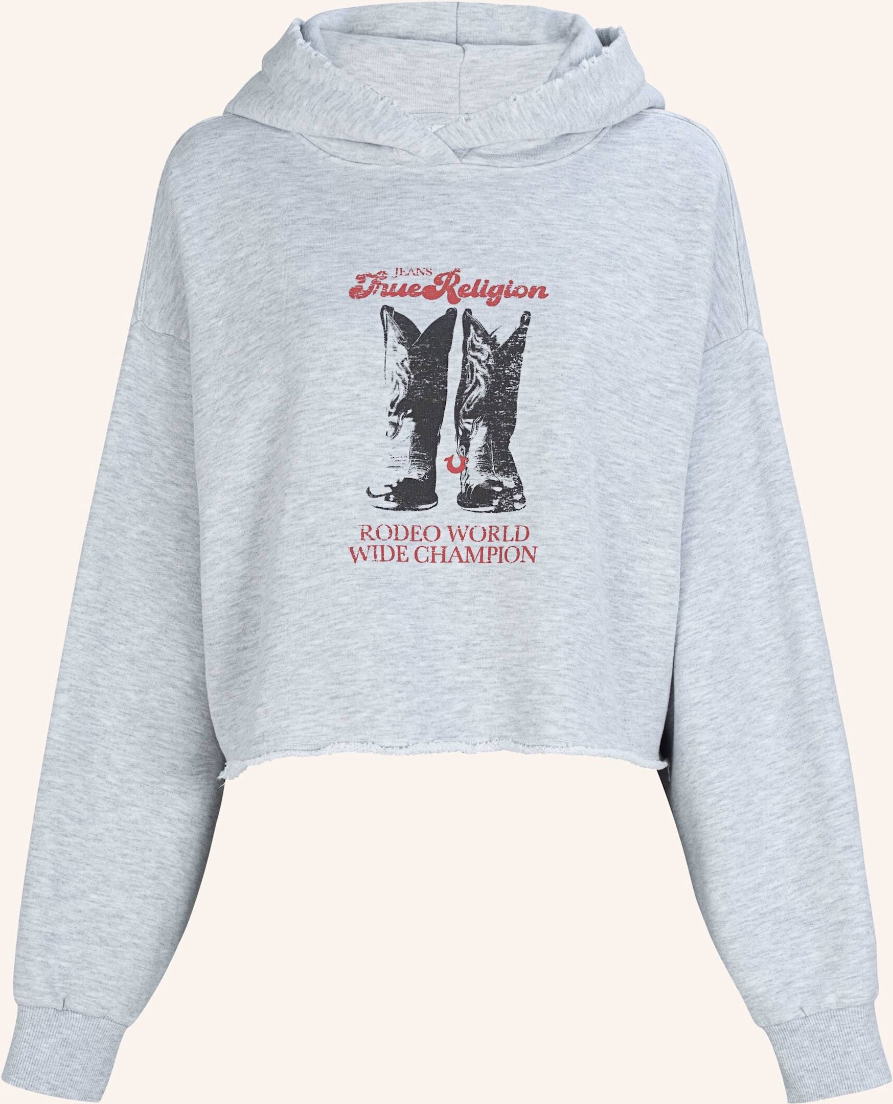 True Religion Hoodie Boots grau