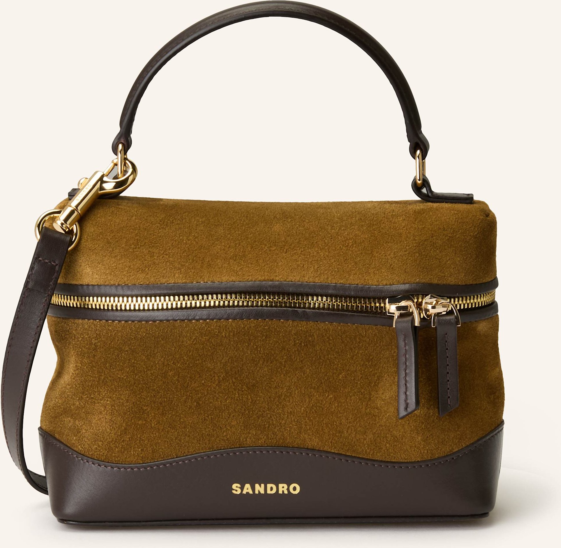 Sandro Handtasche braun