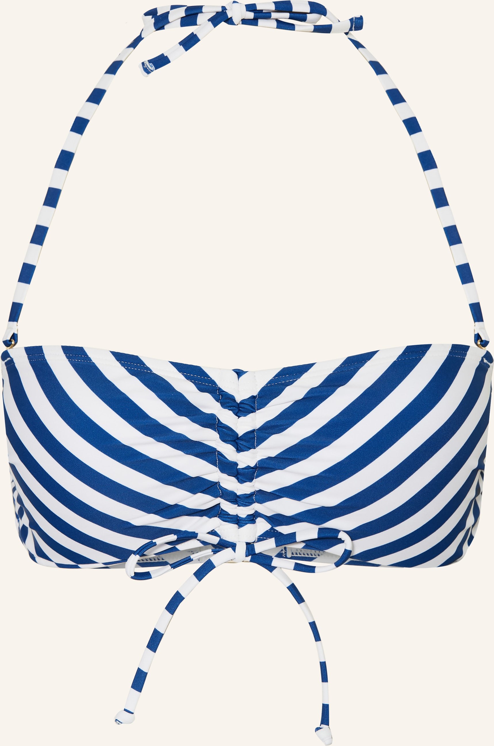 Darling Harbour Bandeau-Bikini-Top weiss
