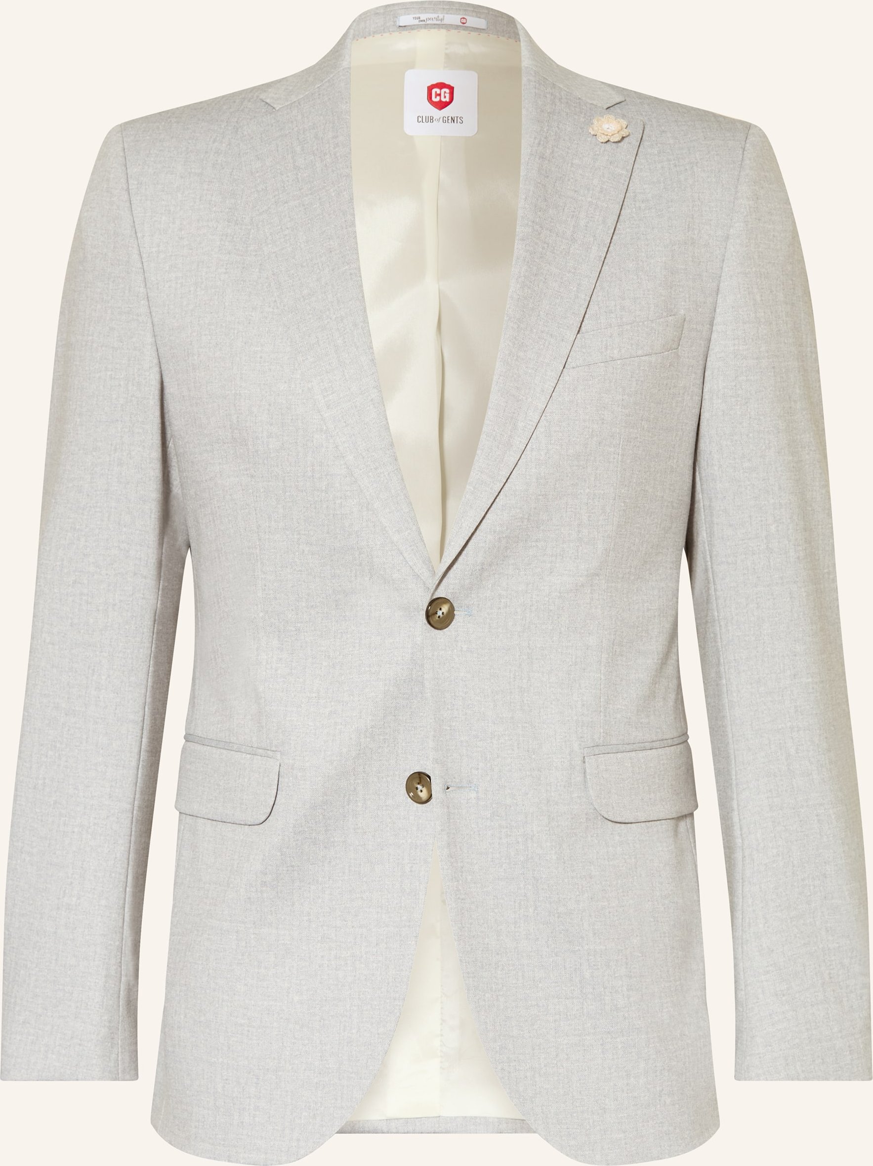 Cg - Club Of Gents Anzugsakko Cg Paul Slim Fit blau