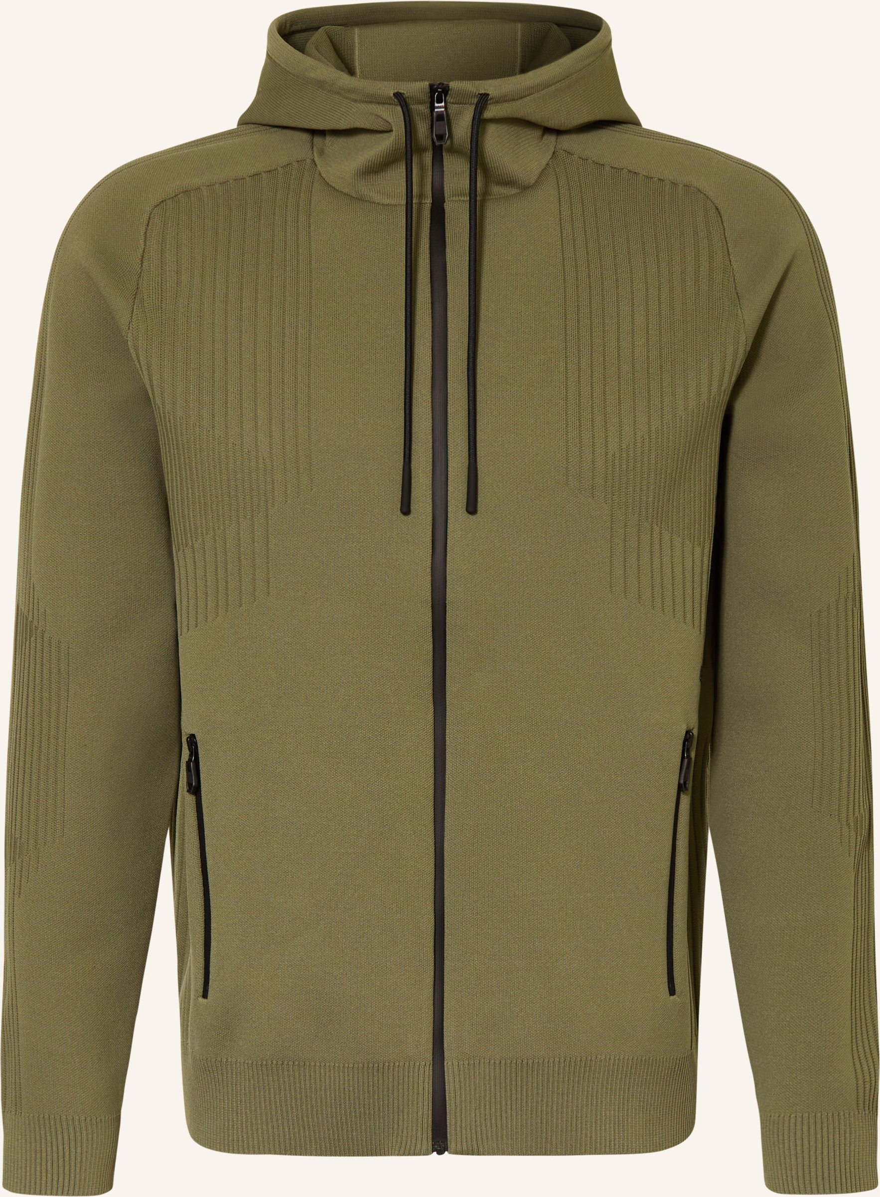 Boss Sweatjacke Active Push gruen