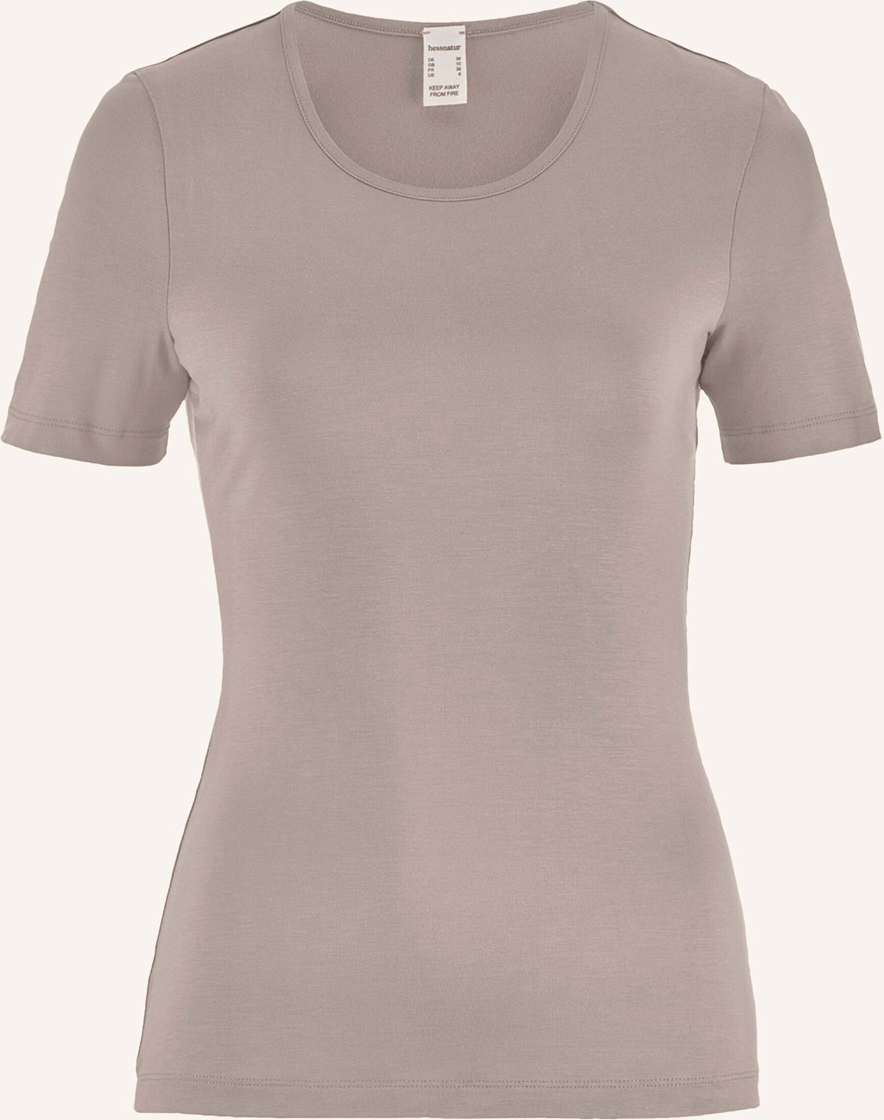 Hessnatur T-Shirt braun