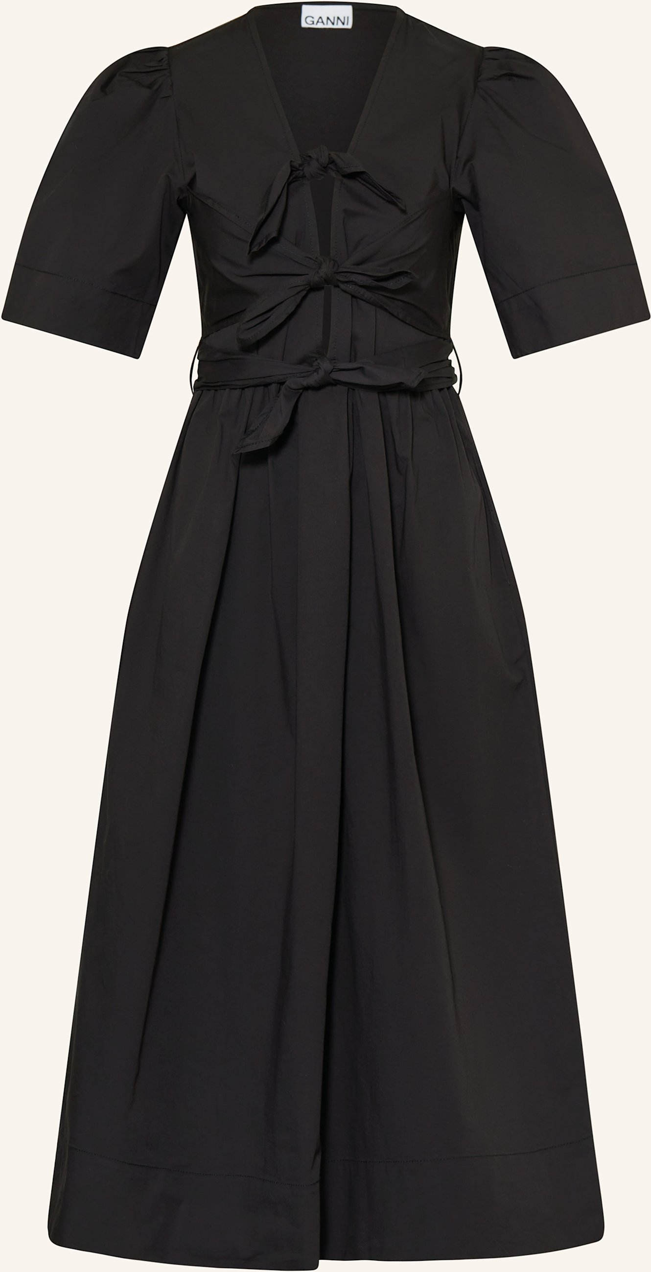 Ganni Kleid schwarz