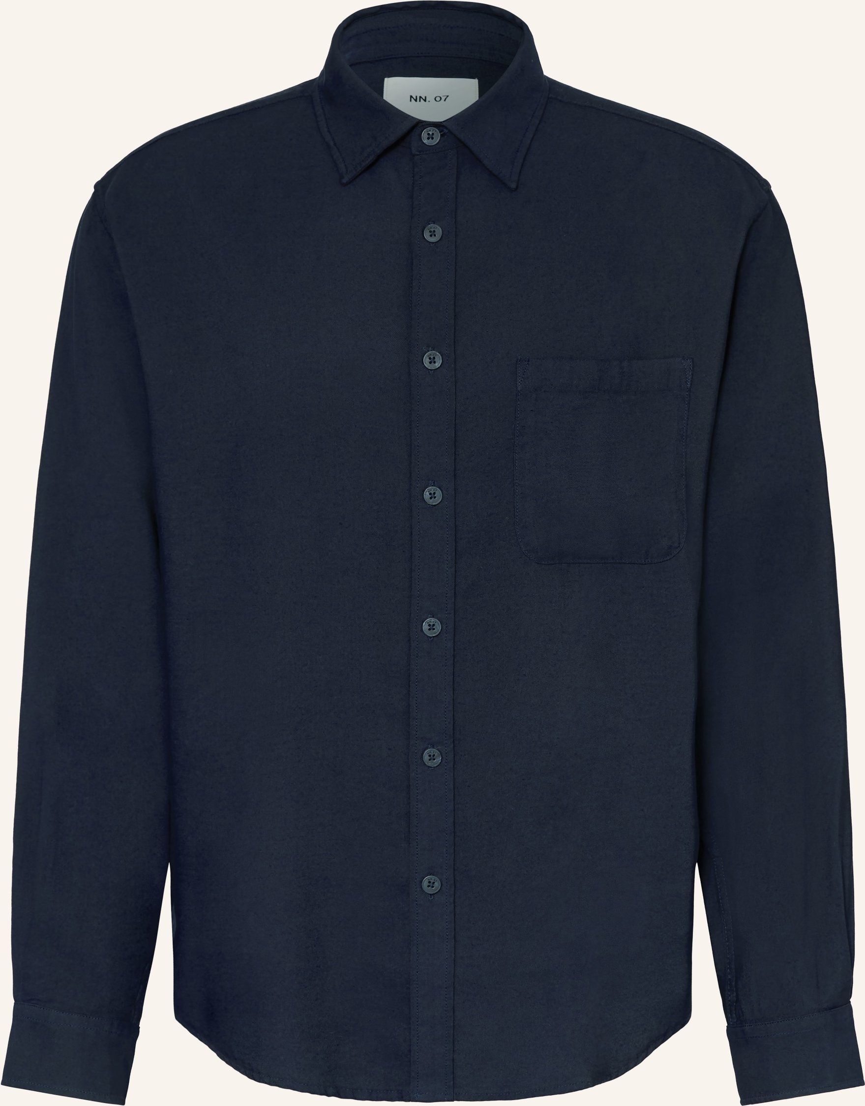 Nn.07 Hemd Deon Slim Fit blau