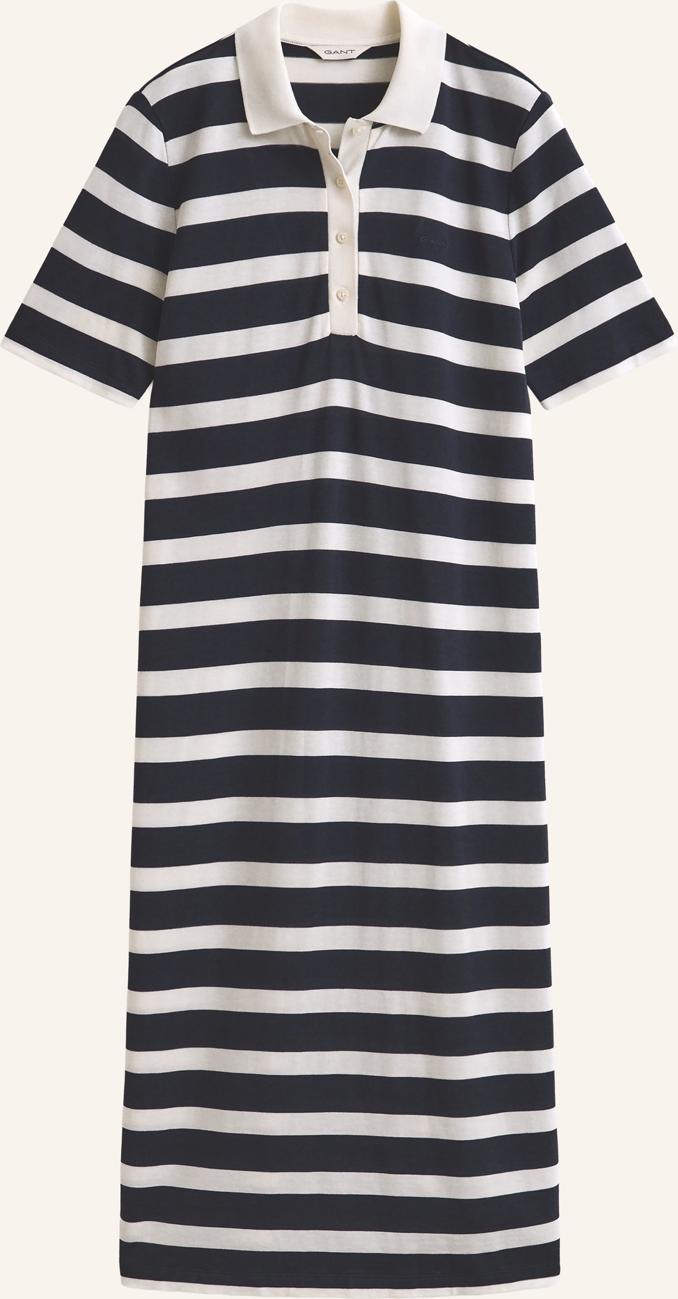 Gant Jersey-Polokleid blau