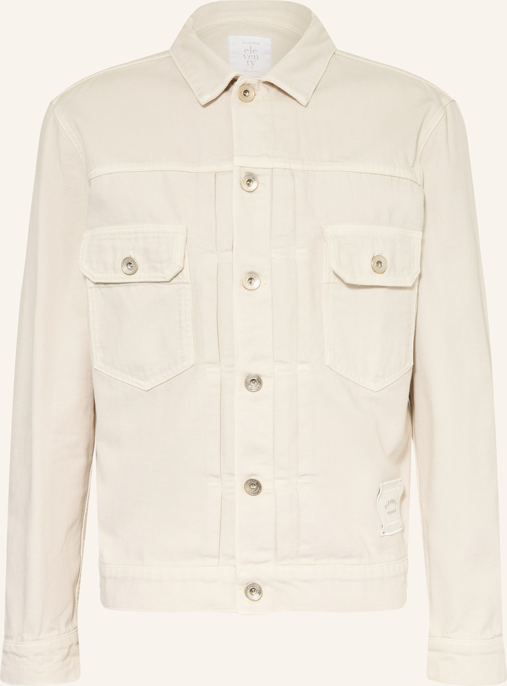 Eleventy Jeansjacke beige
