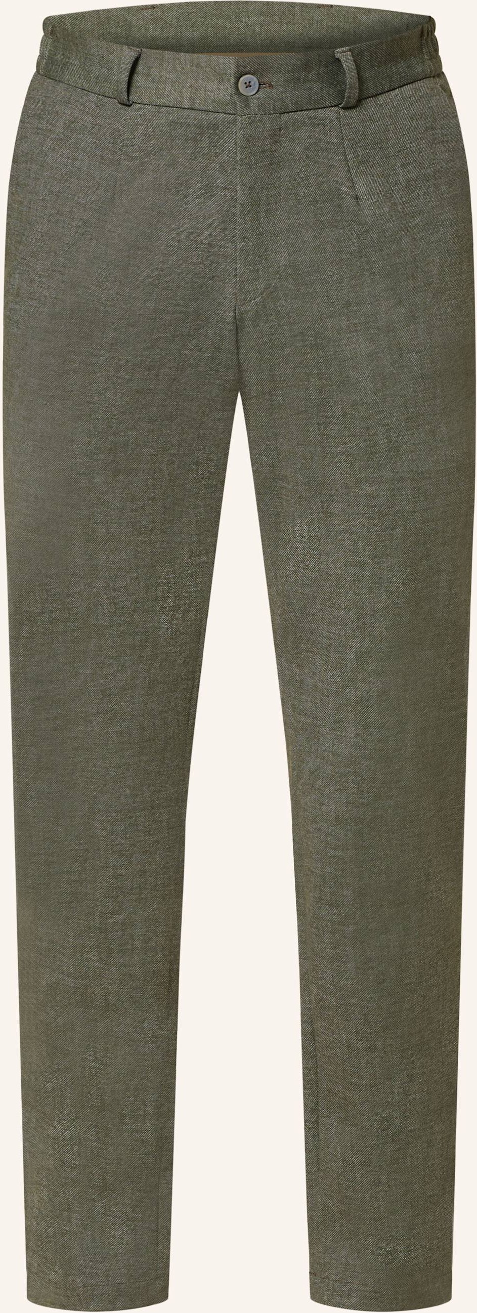 Paul Anzughose Extra Slim Fit gruen