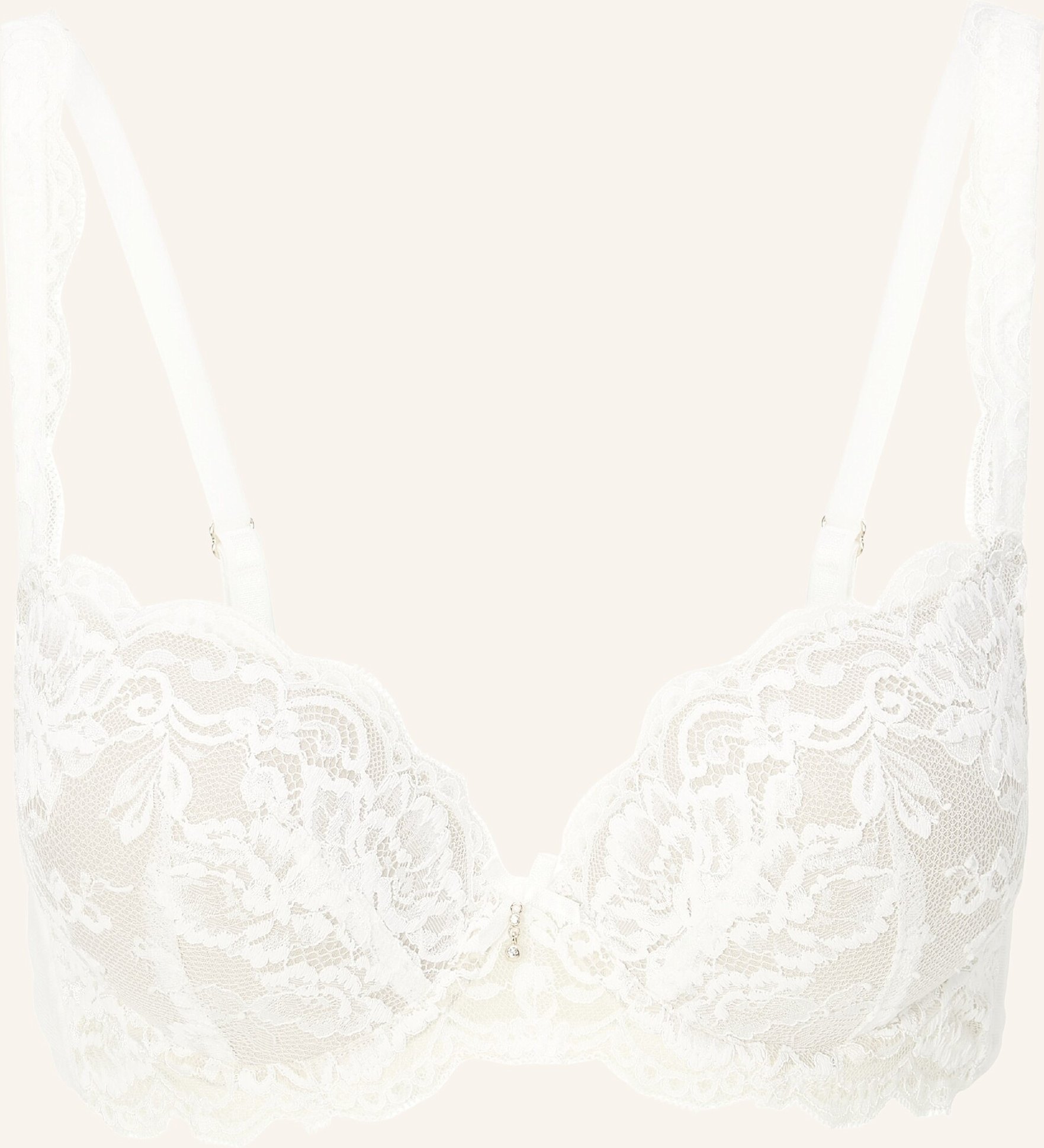 Lingadore Push Up Bh weiss