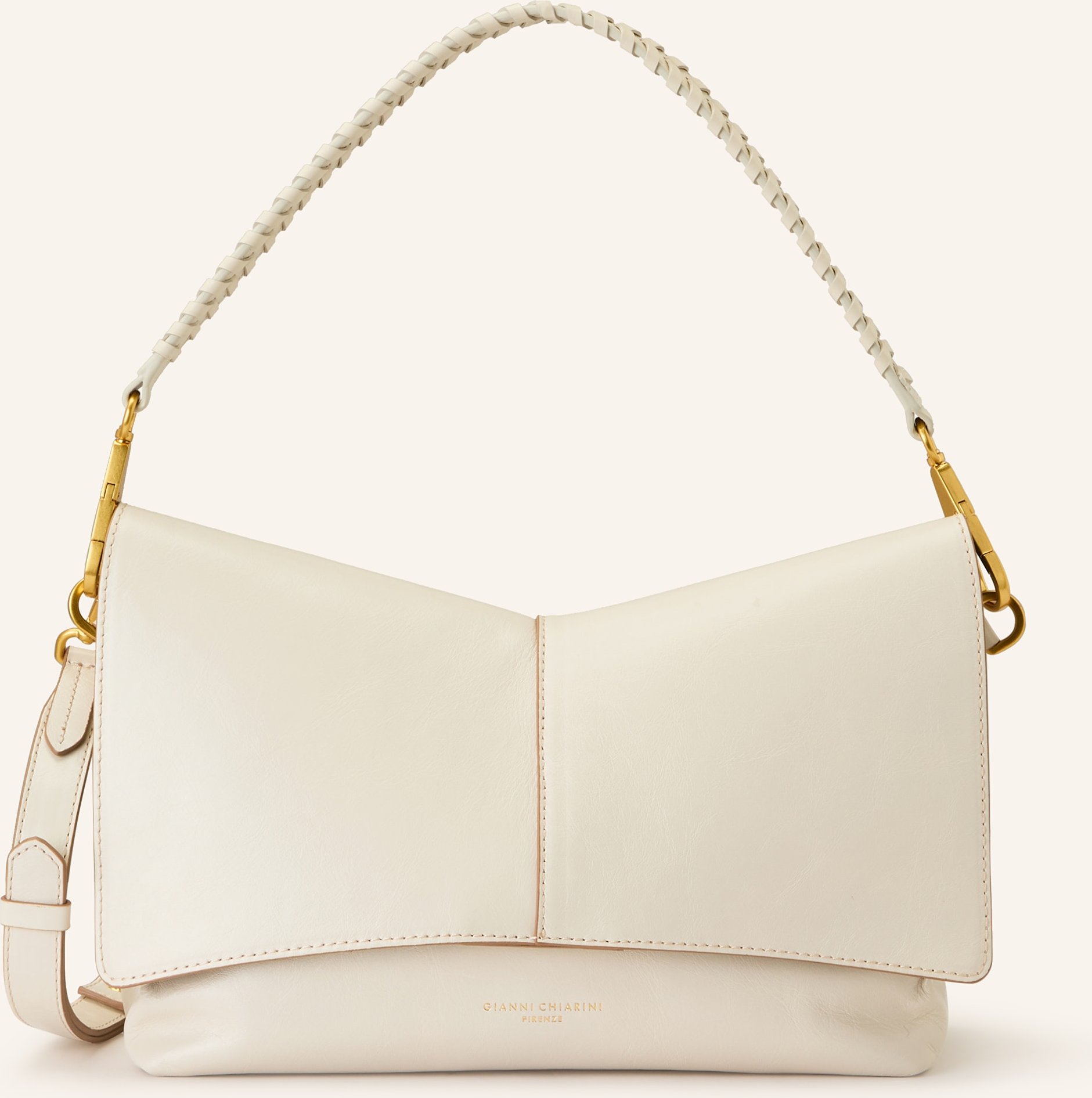 Gianni Chiarini Umhängetasche Diva Medium weiss