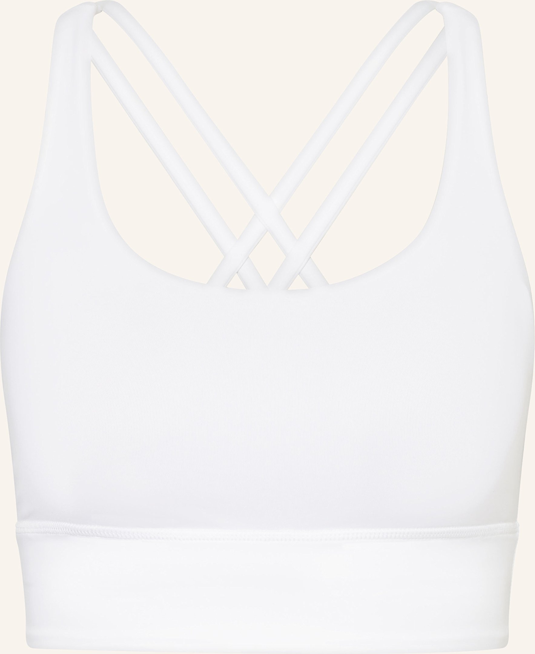 Lululemon Sport-Bh Energy Longline weiss