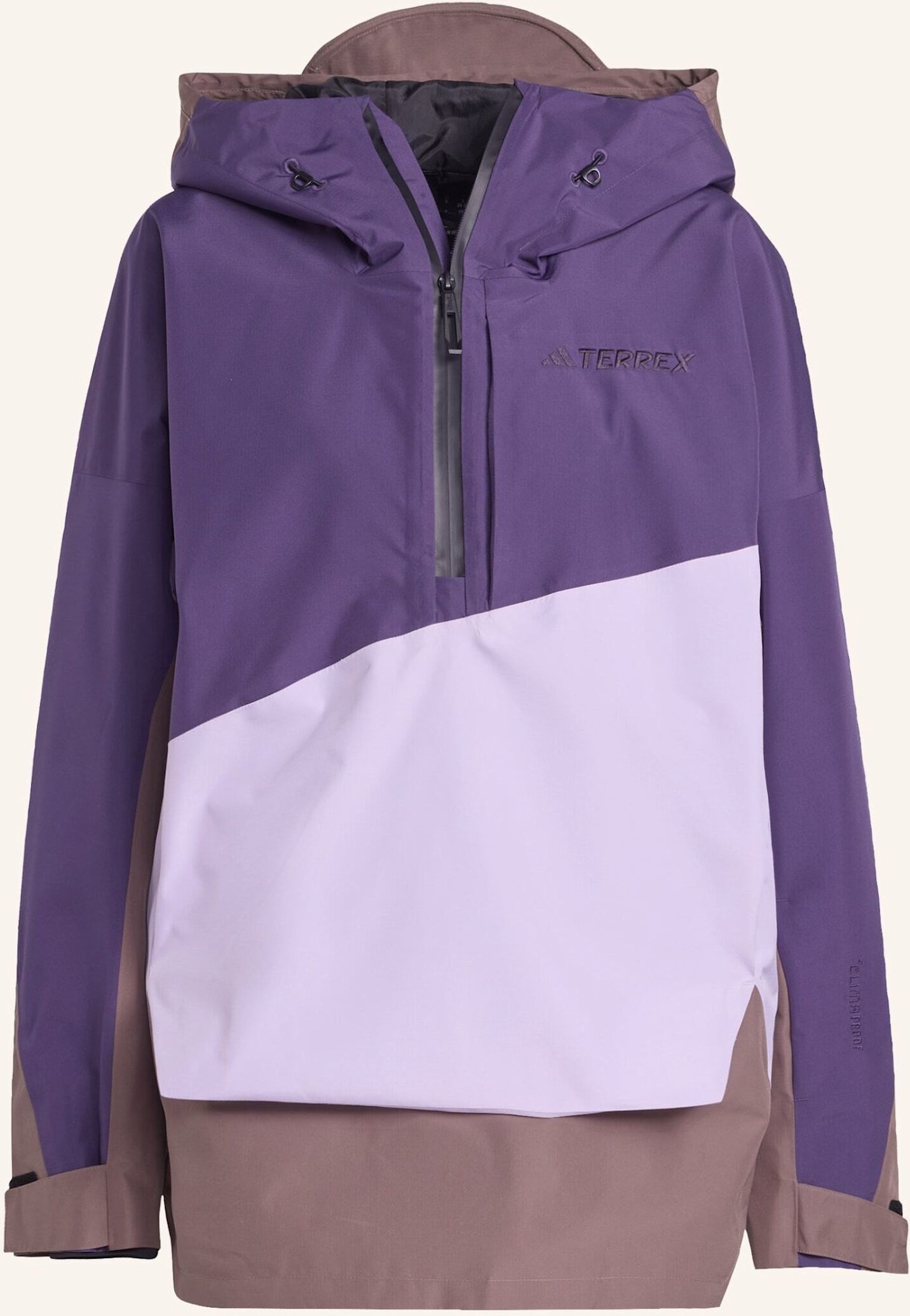 Thumbnail - Adidas Terrex Terrex Xploric 2-Lagiger, Gefütterter Climaproof Anorak lila