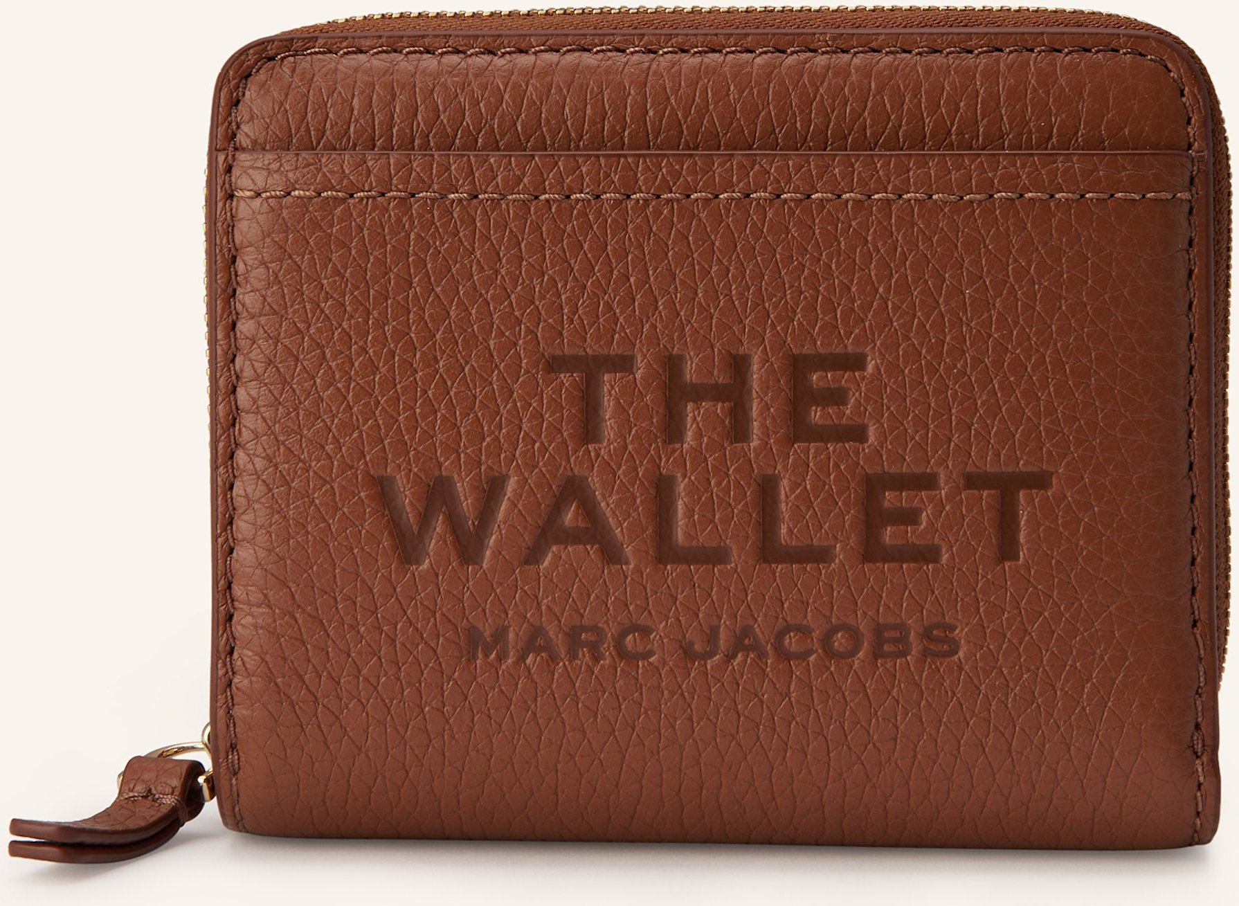 Thumbnail - Marc Jacobs Geldbörse The Mini Compact Wallet braun