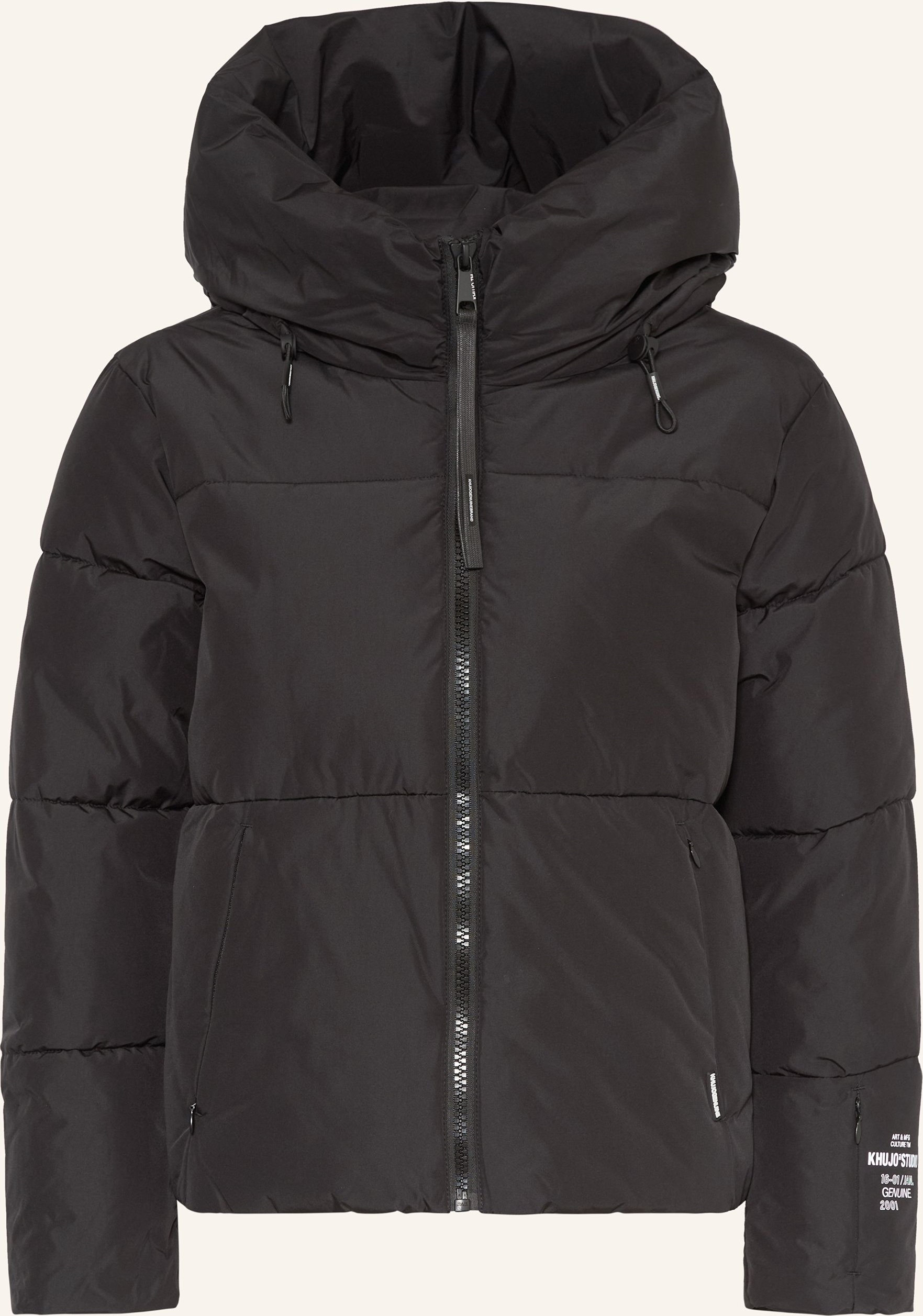 Khujo Steppjacke Audrey Matt schwarz
