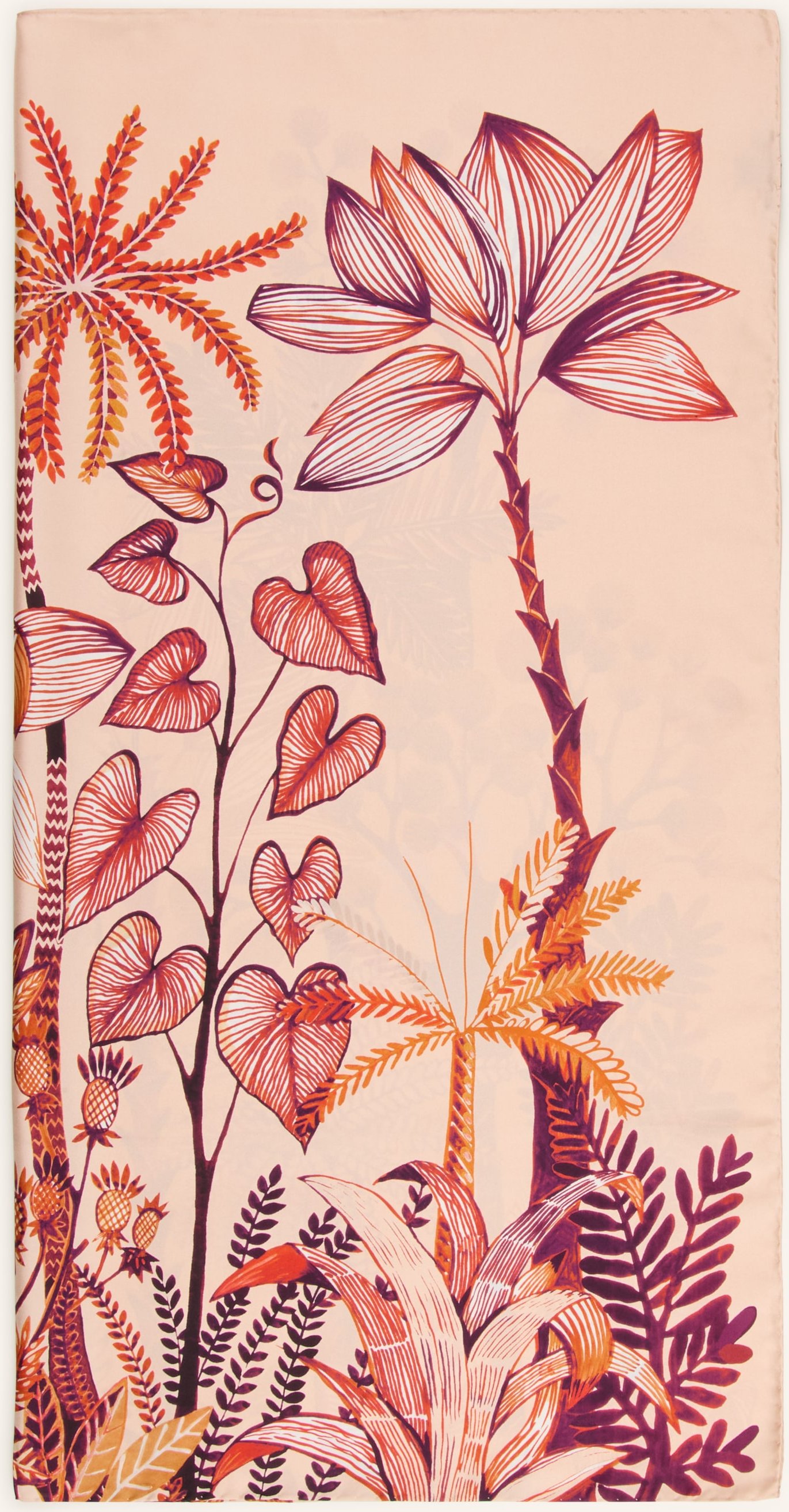 Barbieri Seidentuch rosa