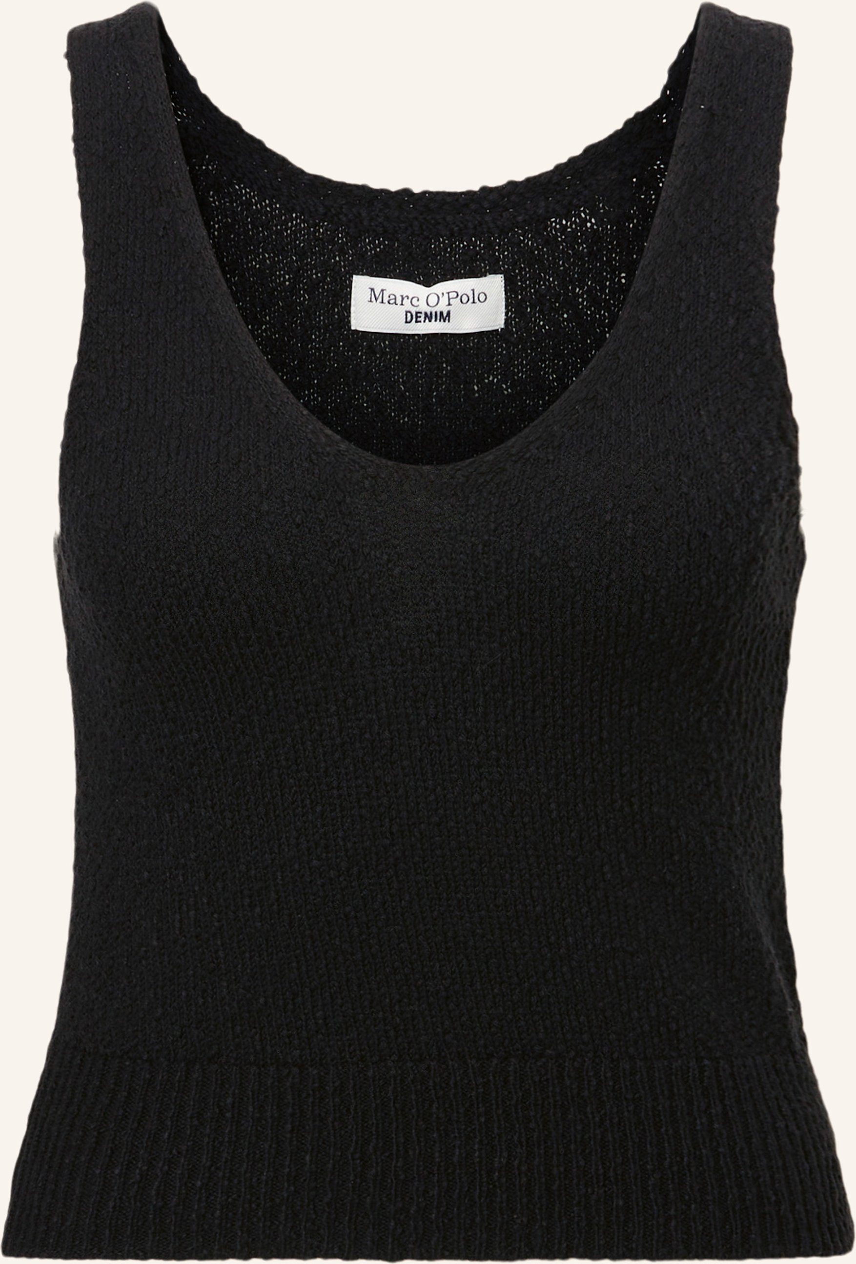 Marc O'polo Denim Stricktop schwarz