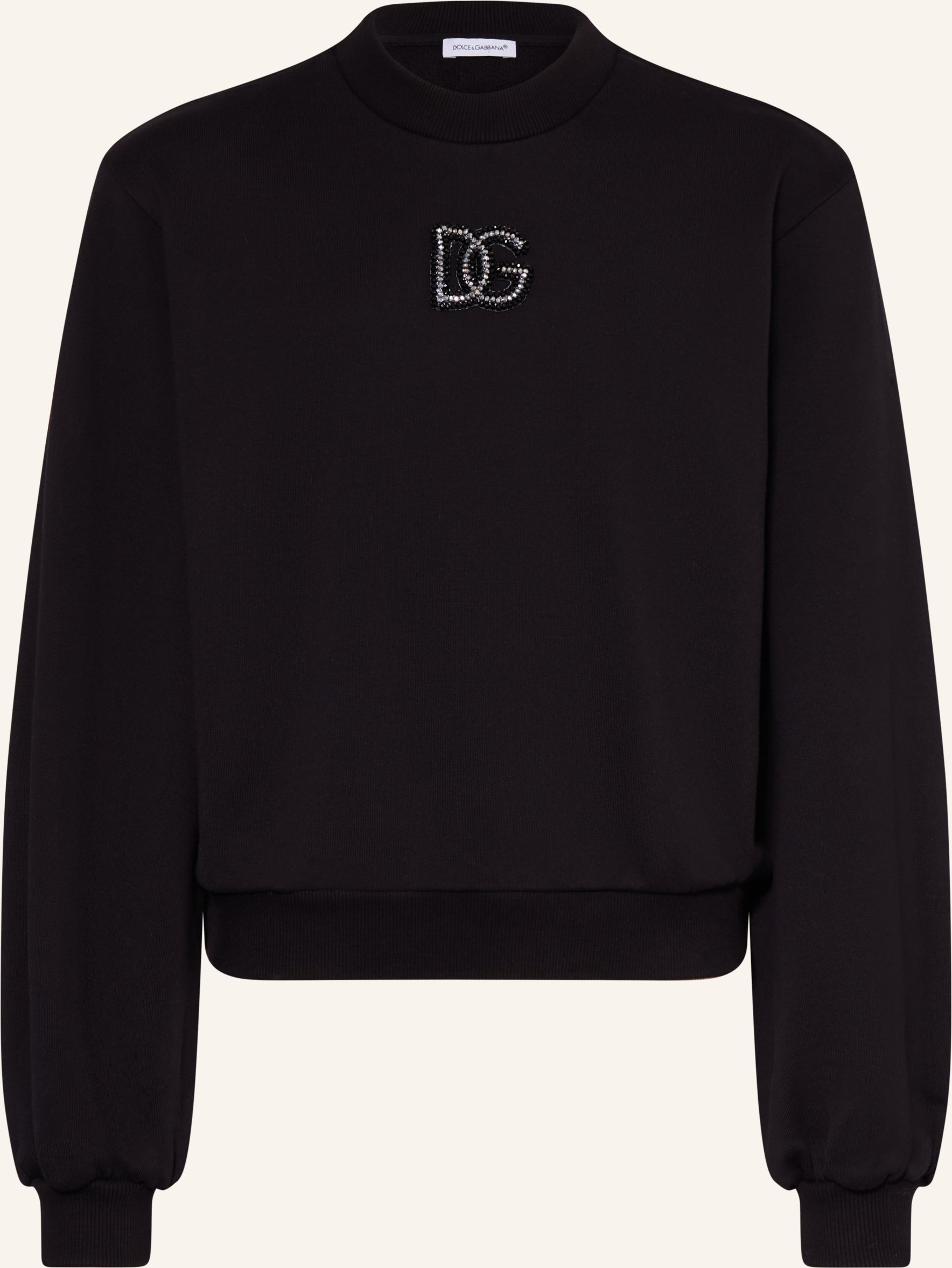 Dolce & Gabbana Sweatshirt Felpa schwarz