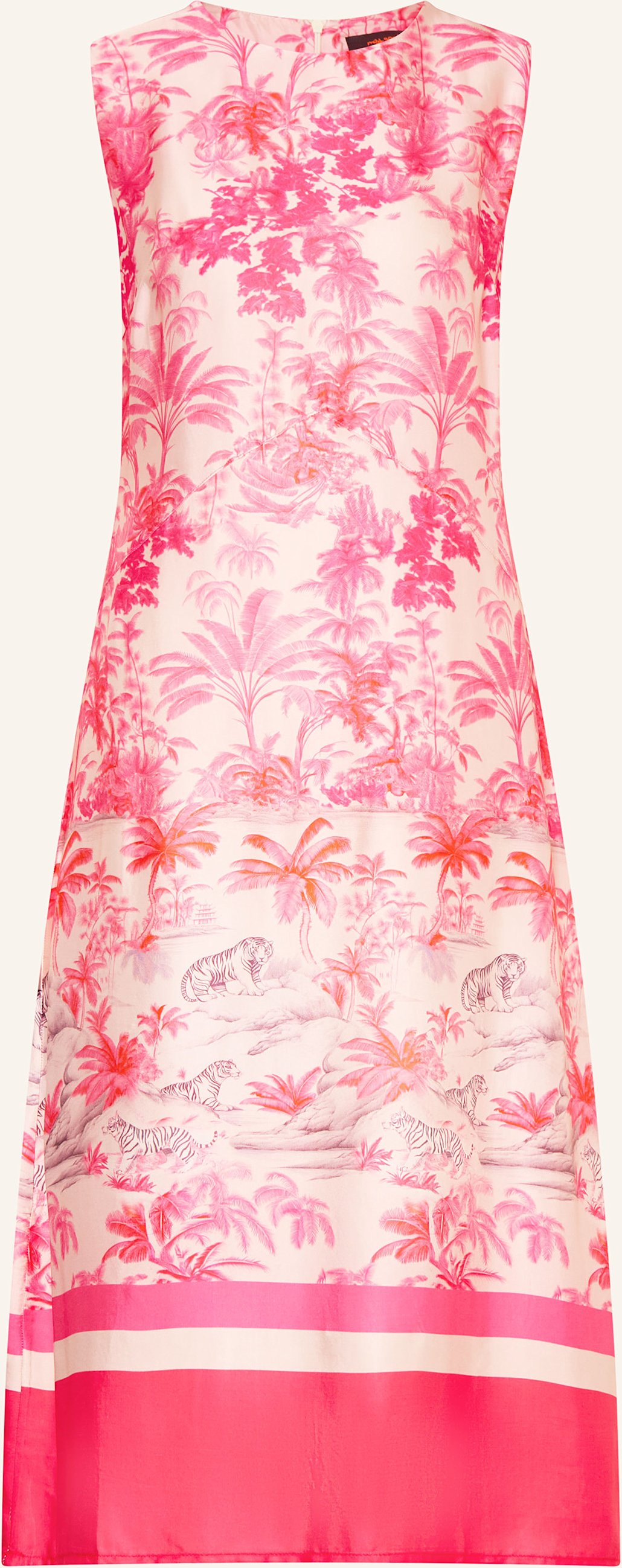 Miss Goodlife Satinkleid weiss