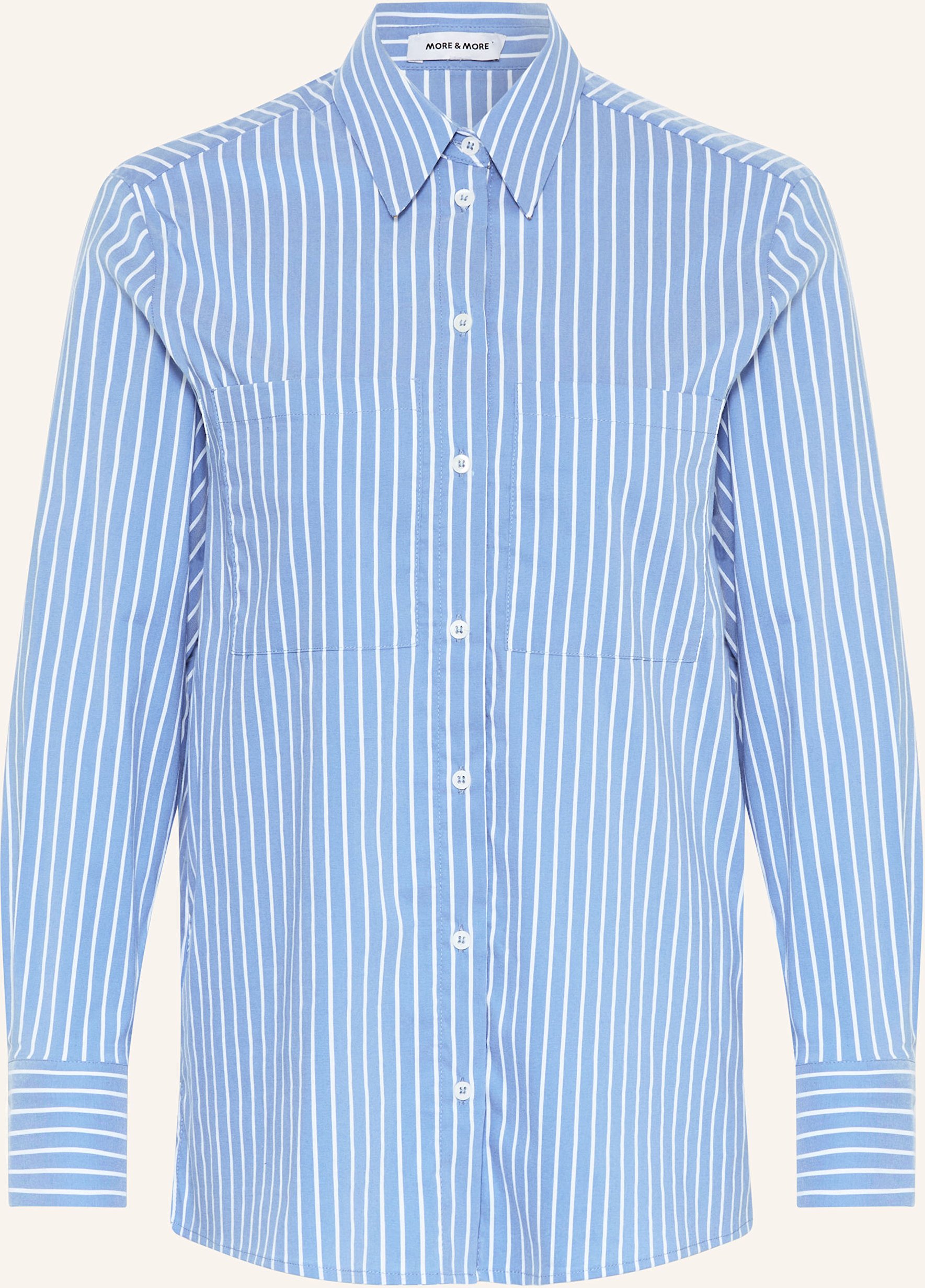 Thumbnail - More & More Hemdbluse blau