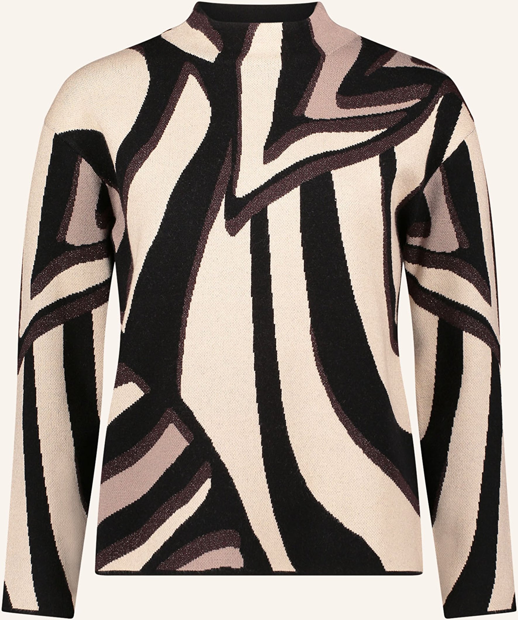 Betty Barclay Pullover Mit Glitzergarn beige