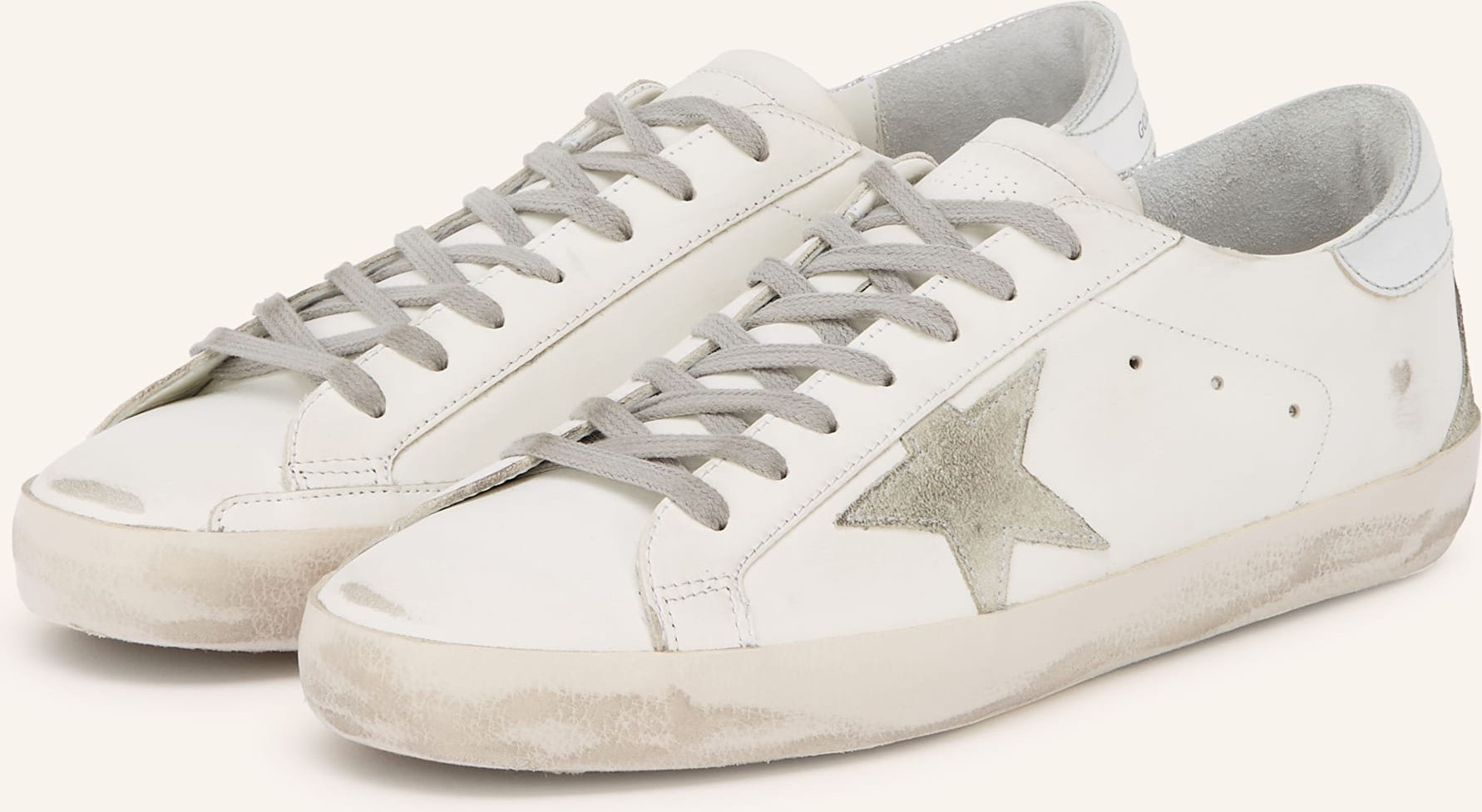 Golden Goose Sneaker Super-Star weiss