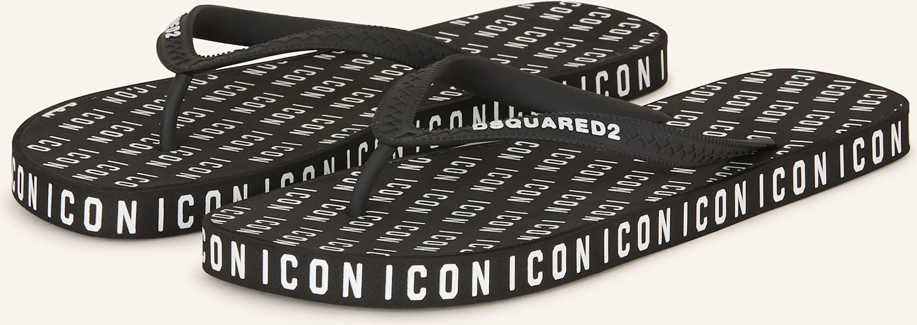 Thumbnail - dsquared2 Zehentrenner Icon schwarz