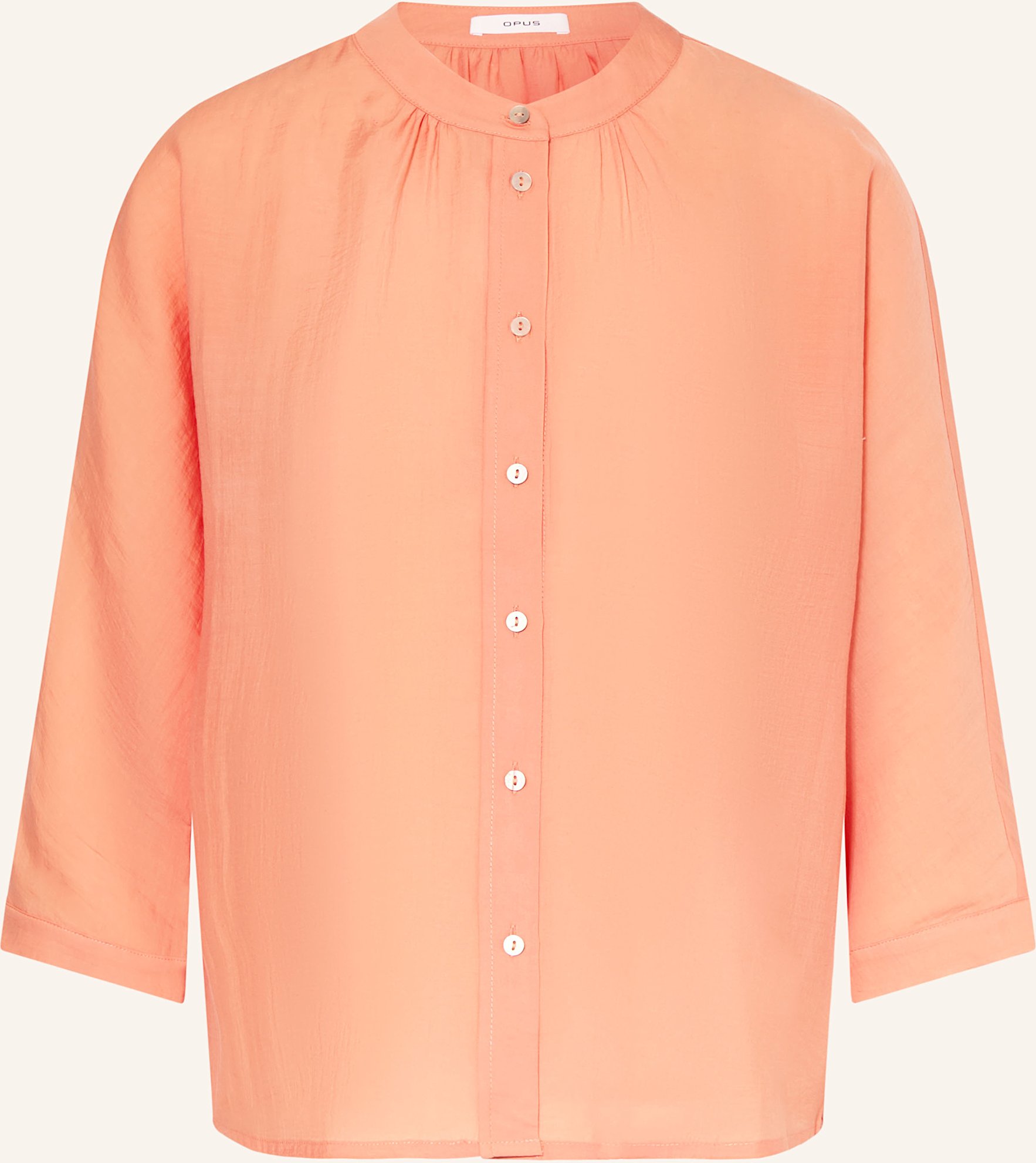 Opus Bluse Fabell Mit 3/4-Arm orange