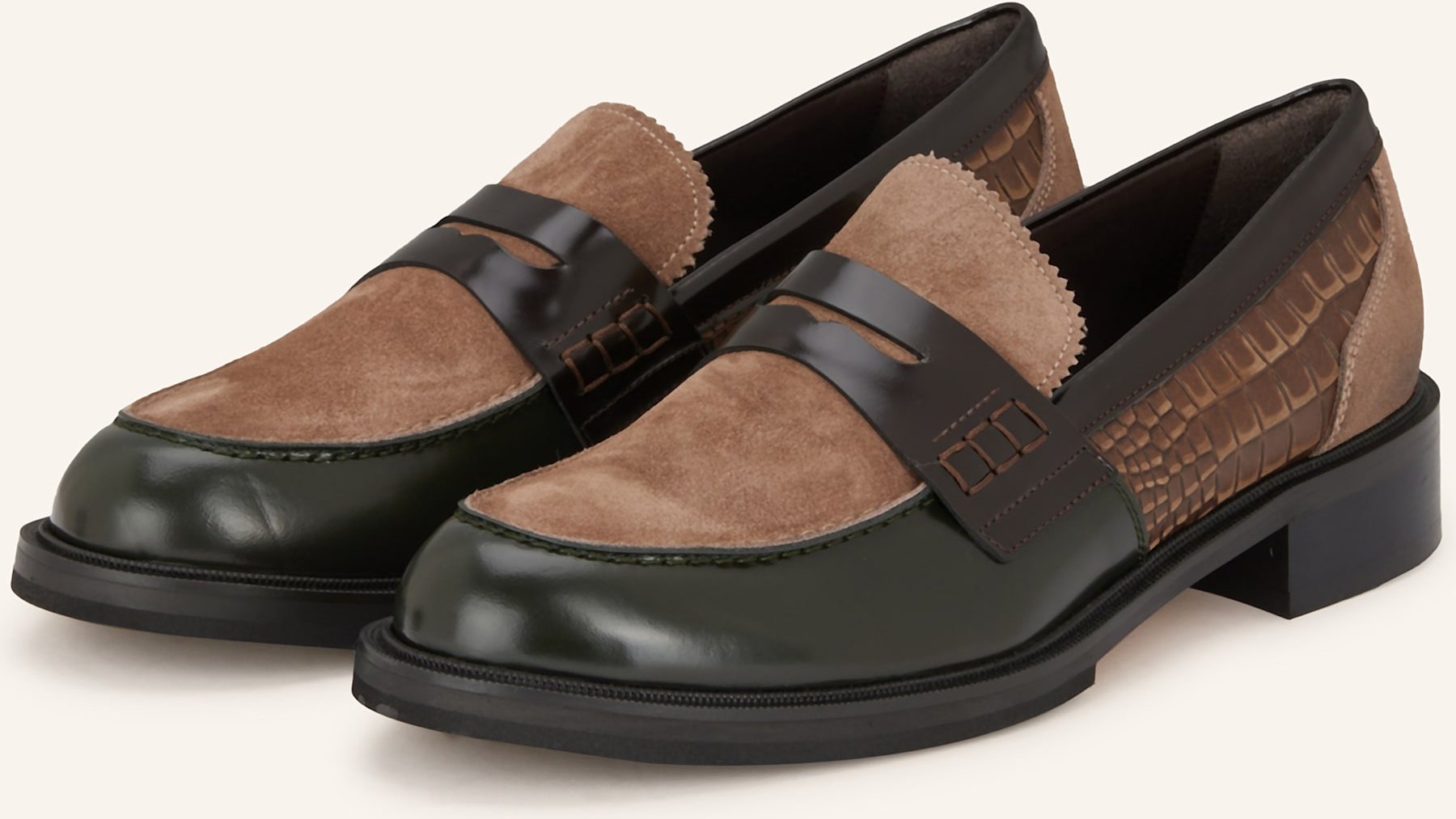 Pertini Penny-Loafer braun