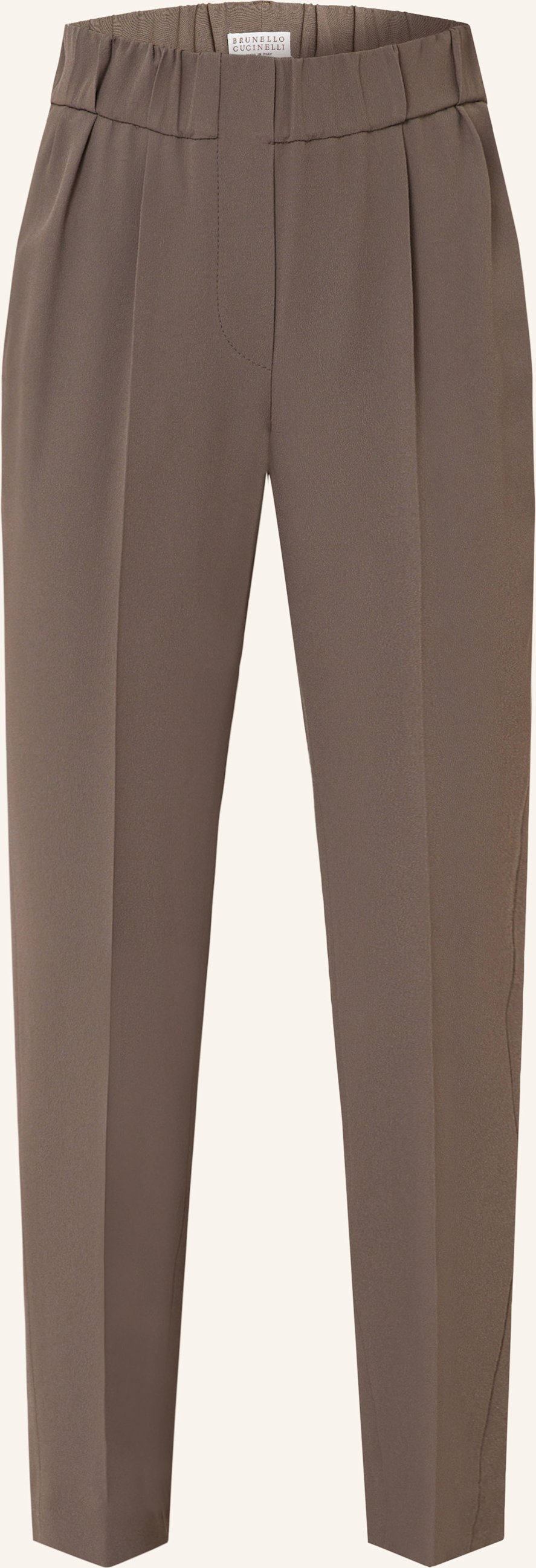 Thumbnail - Brunello Cucinelli 7/8-Hose Mit Seide grau