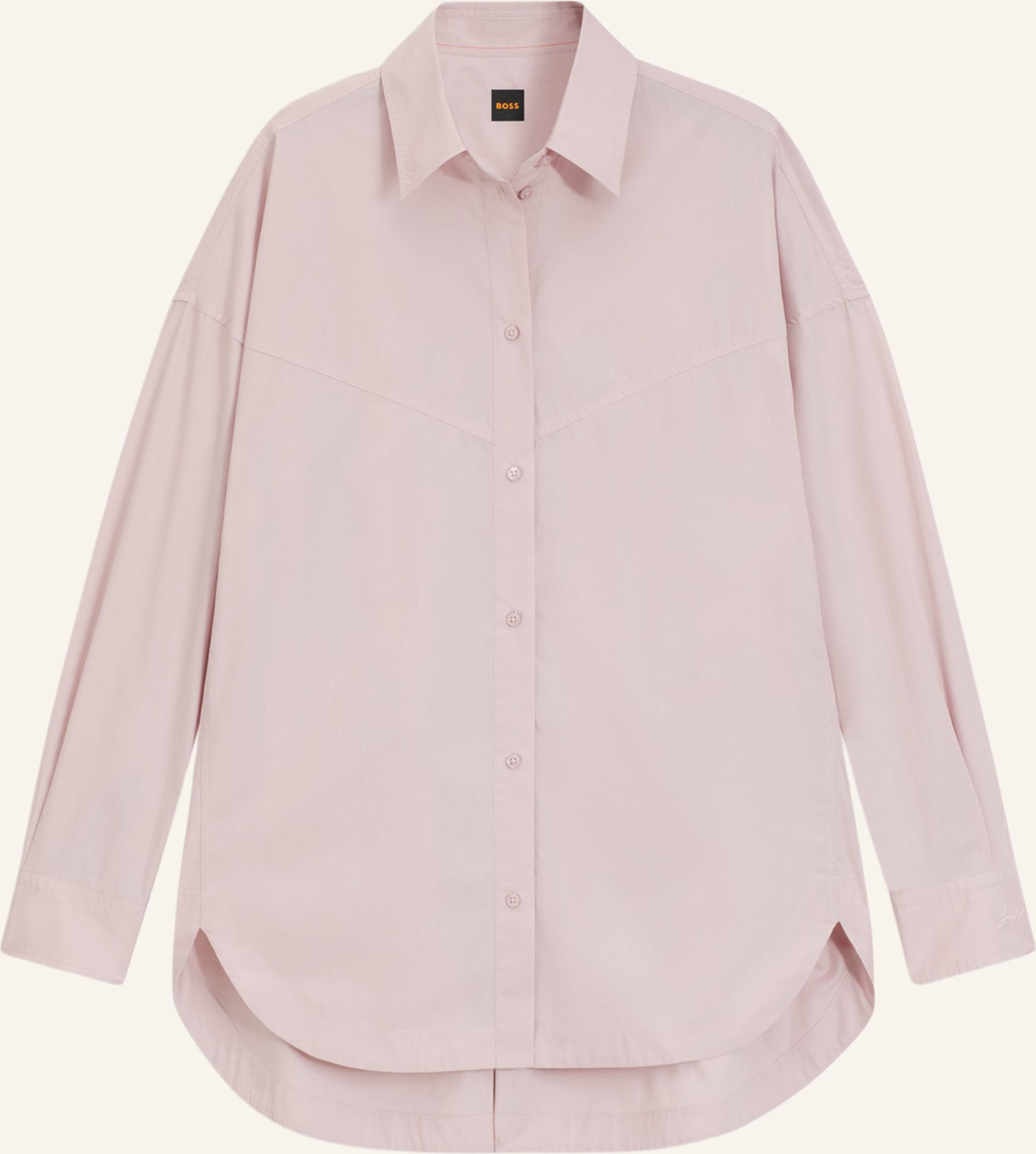 Boss Business Bluse C_Bostaffa Oversize Fit lila