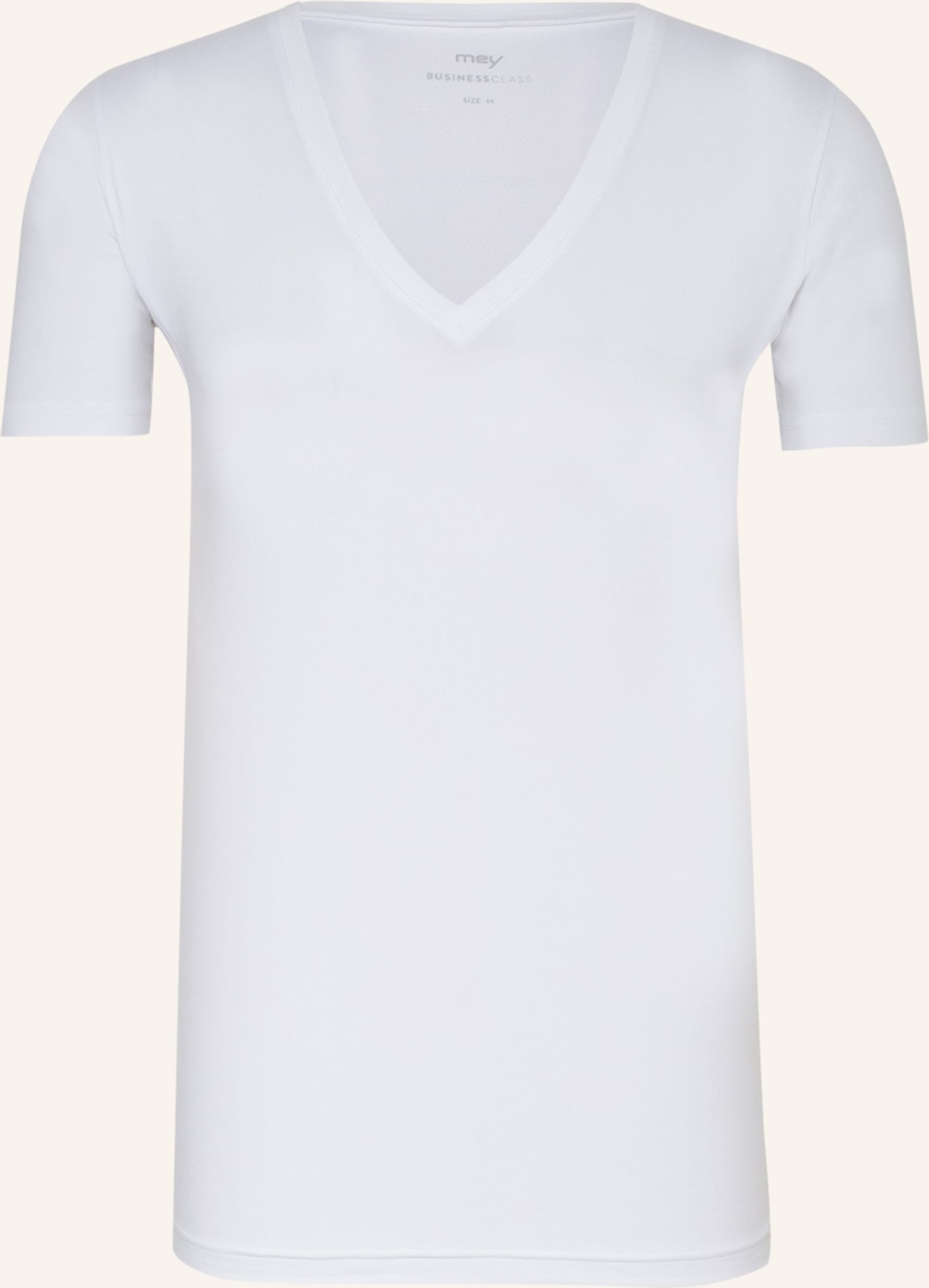 Mey V-Shirt Serie Business Class weiss