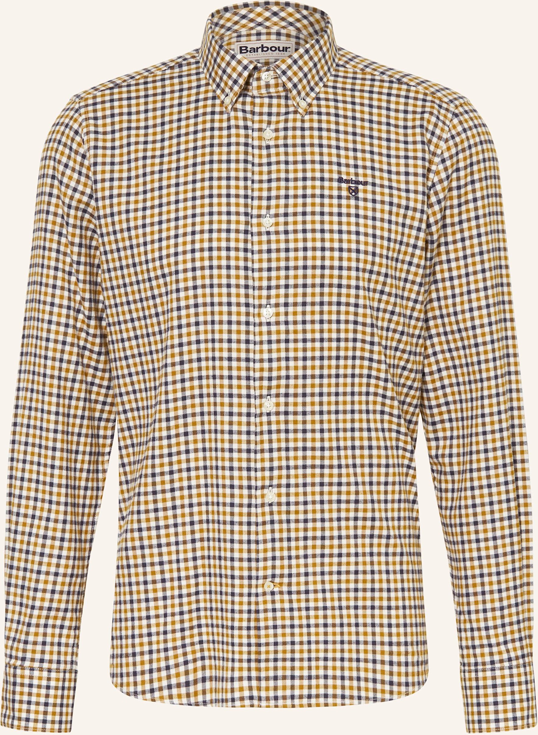 Barbour Hemd Tailored Fit beige