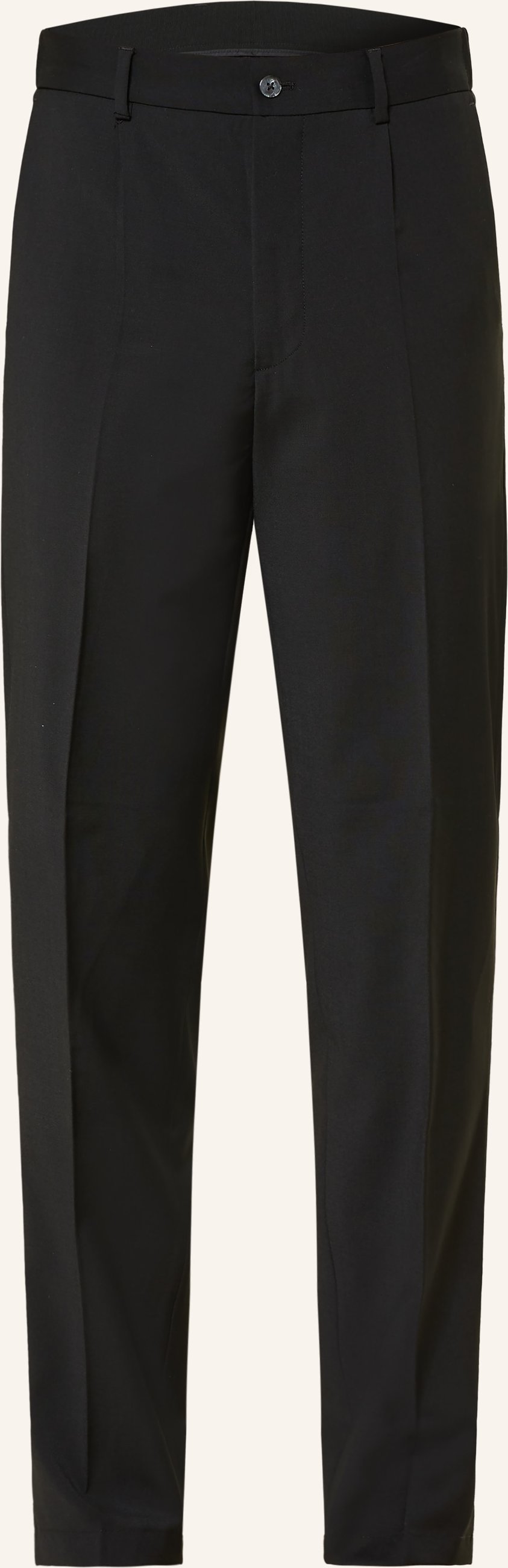 Paul Anzughose Slim Fit schwarz