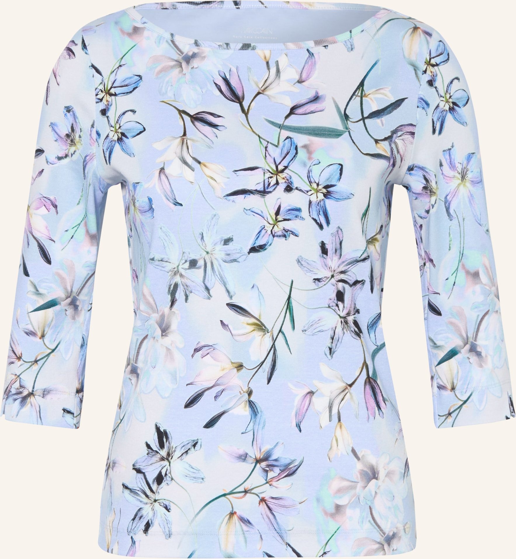 Marc Cain Shirt Mit 3/4-Arm blau
