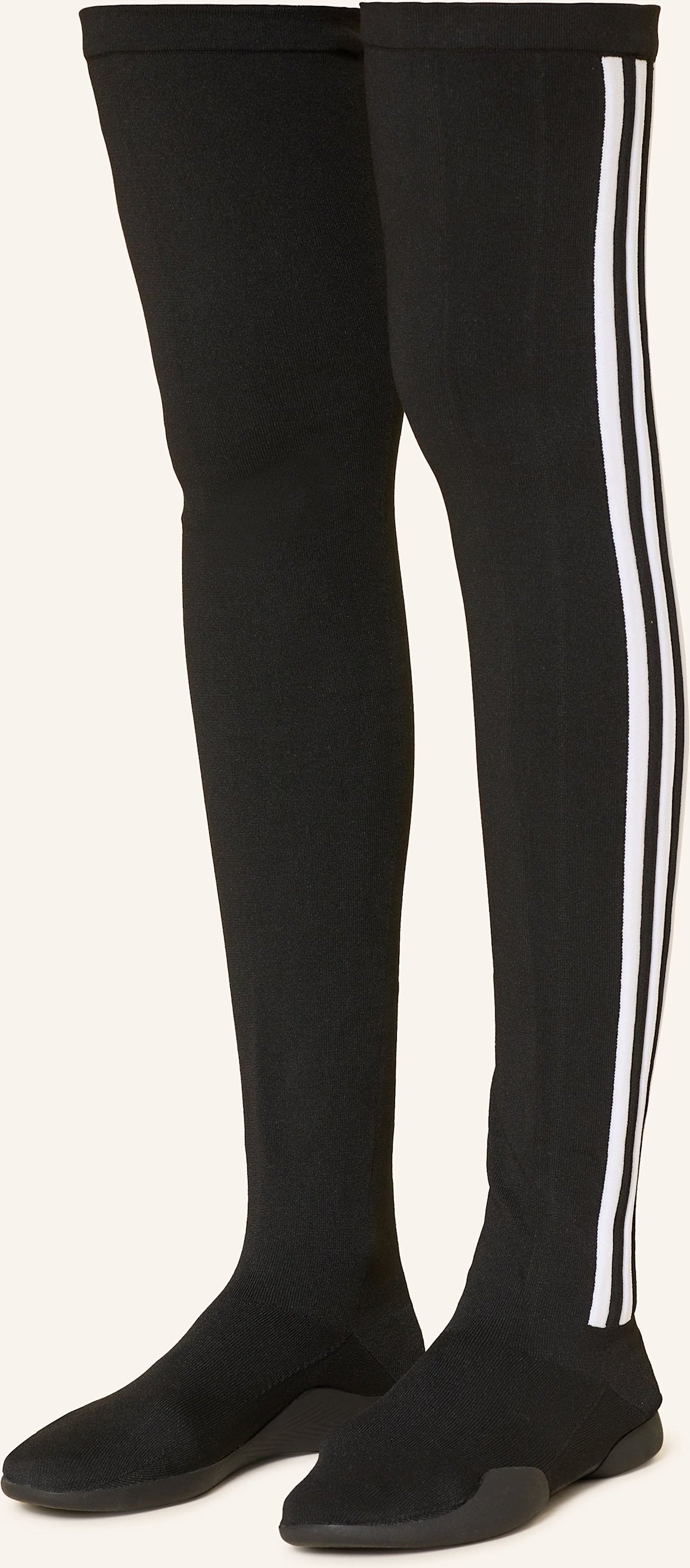 Adidas Originals Overknee-Stiefel Taekwondo Mei schwarz