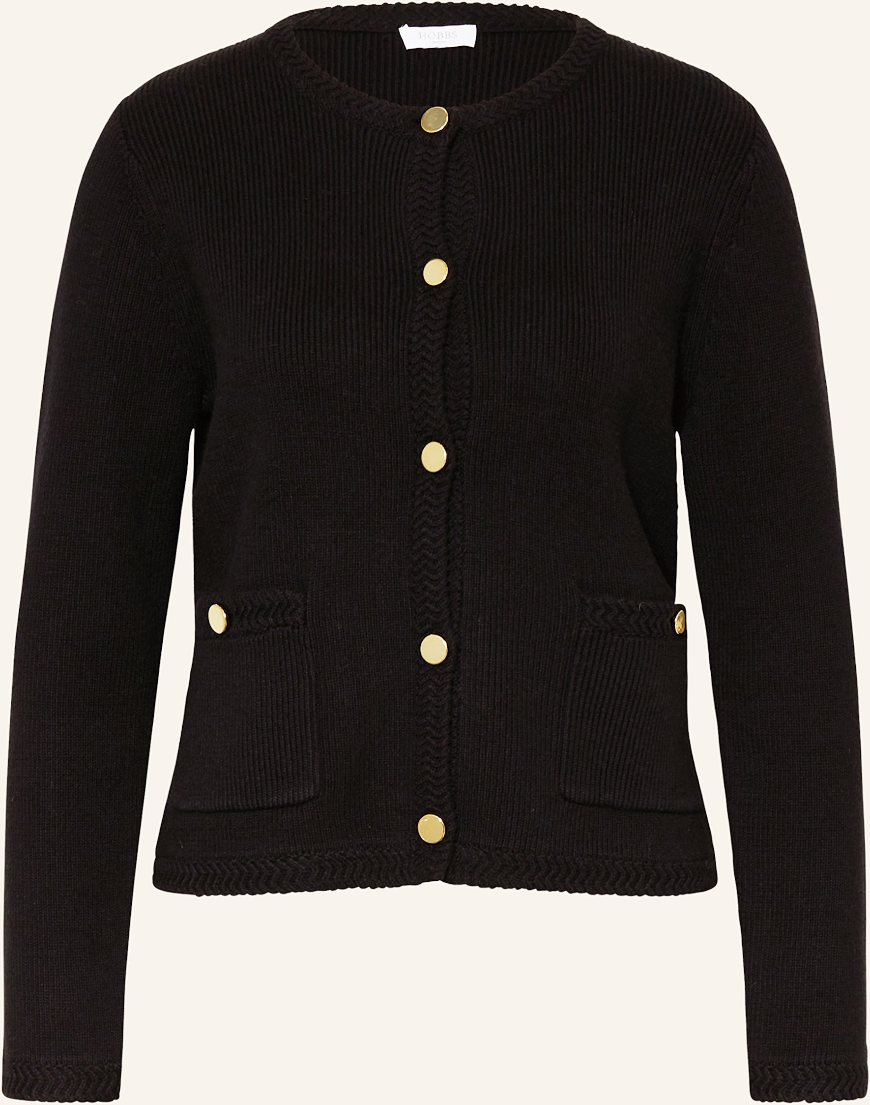 Thumbnail - Hobbs Strickjacke Simona schwarz