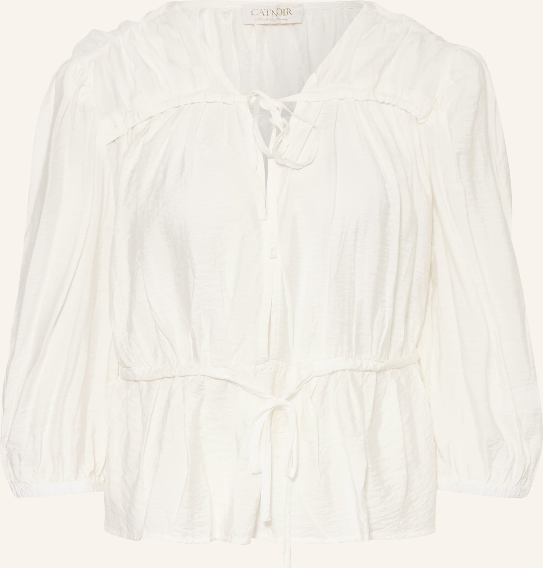 Catnoir Blusenshirt Mit 3/4-Arm weiss