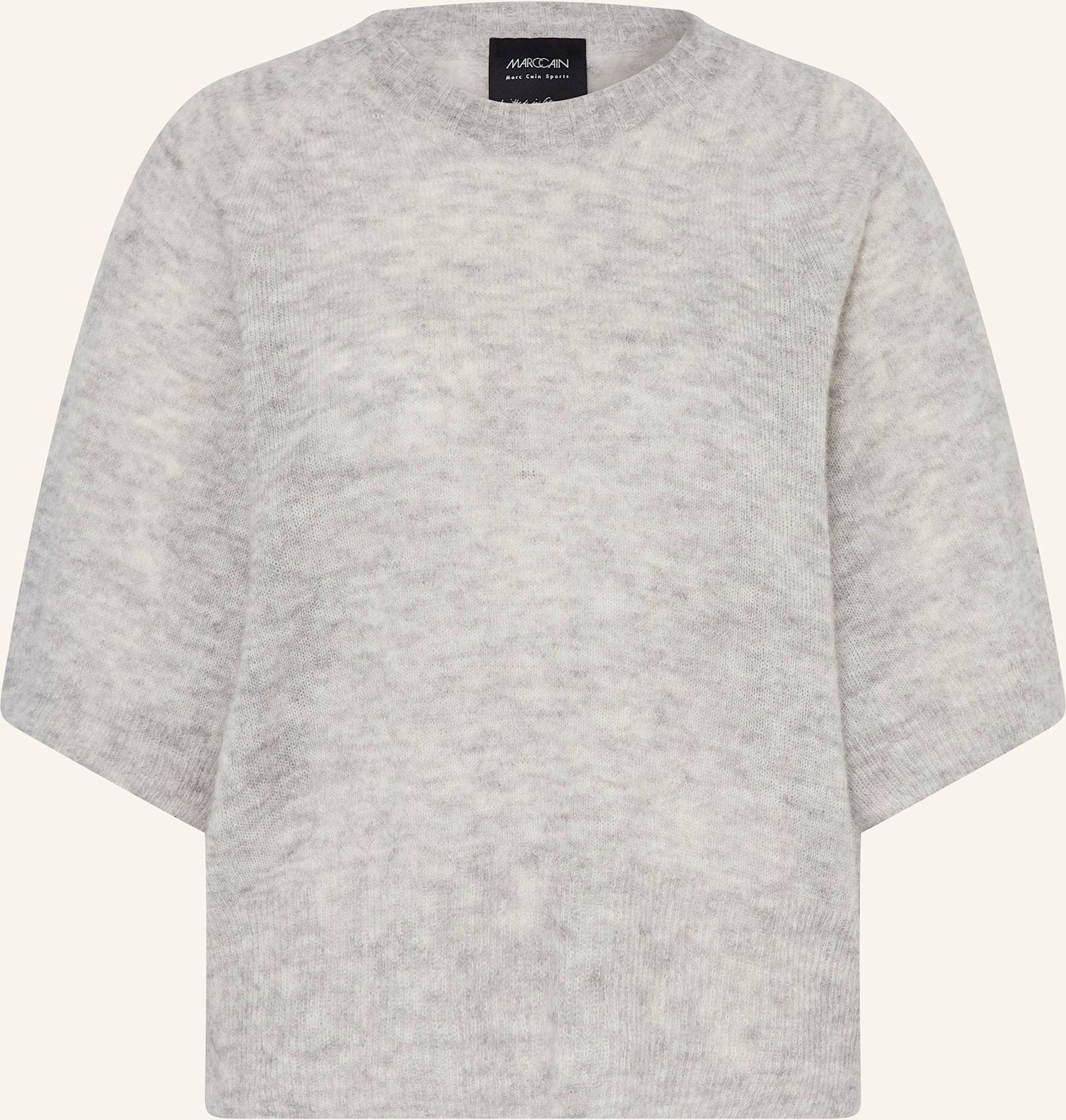 Thumbnail - Marc Cain Strickshirt Mit Alpaka grau