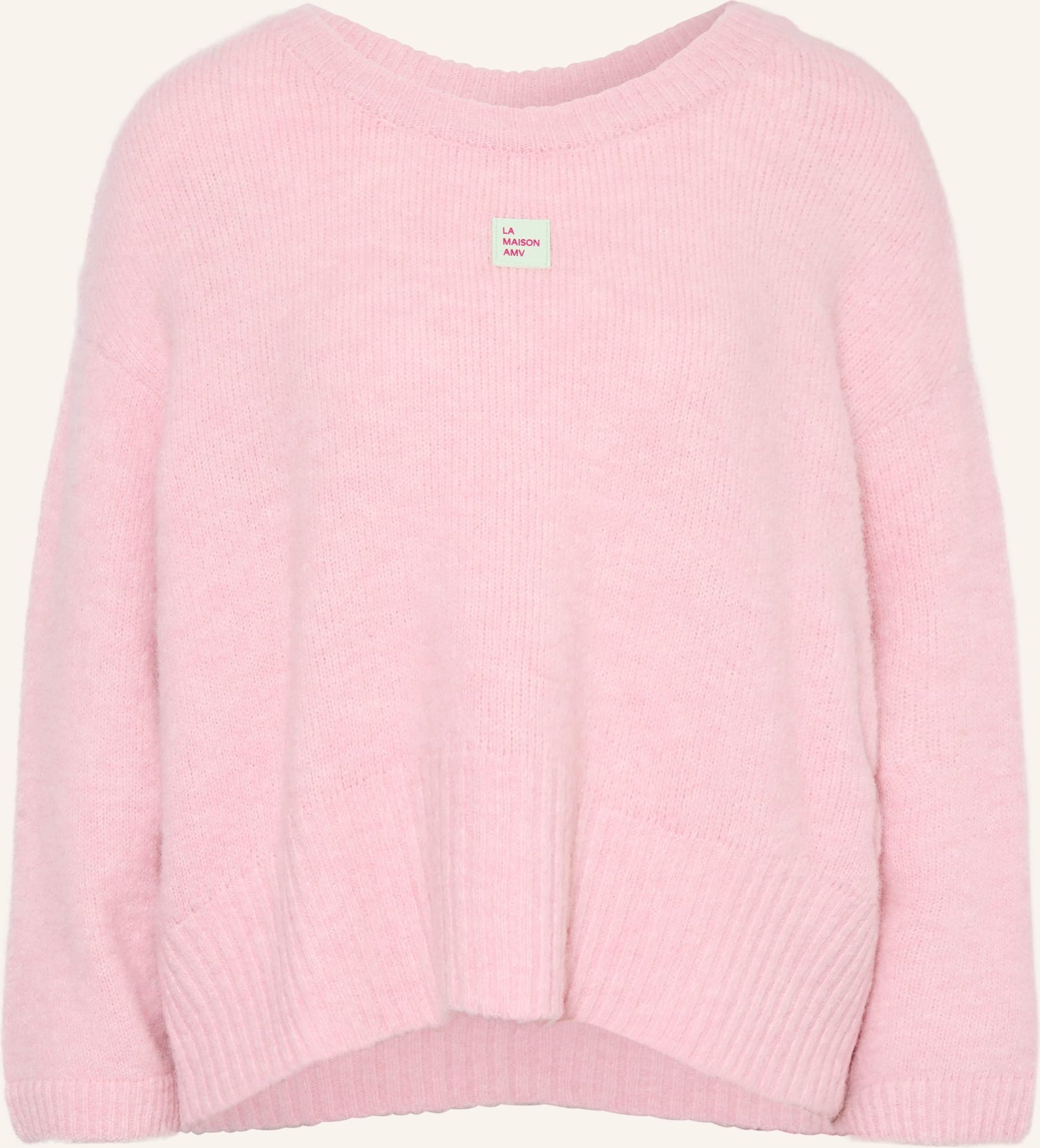American Vintage Pullover East Mit Alpaka pink