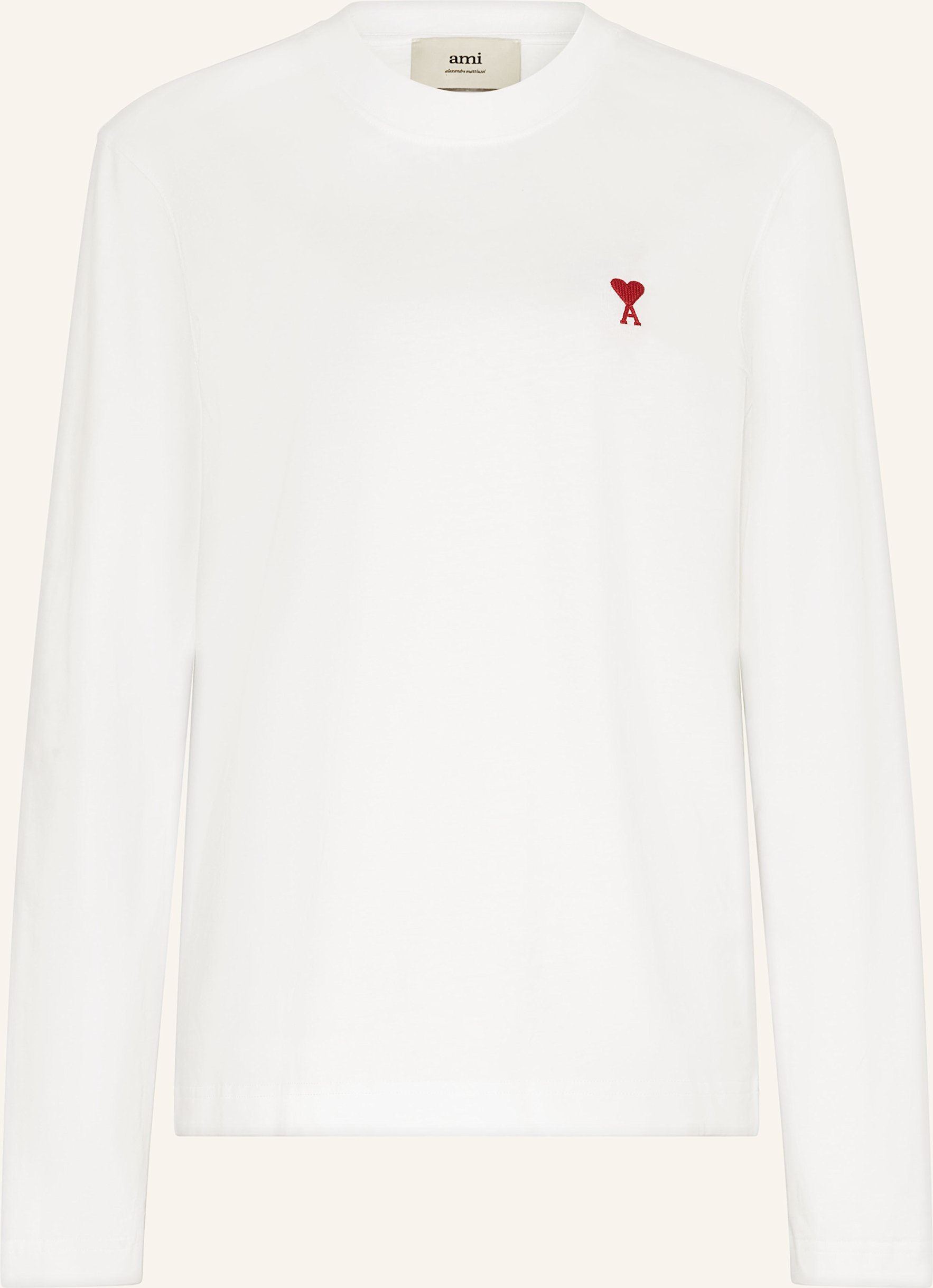 Ami Paris Longsleeve weiss