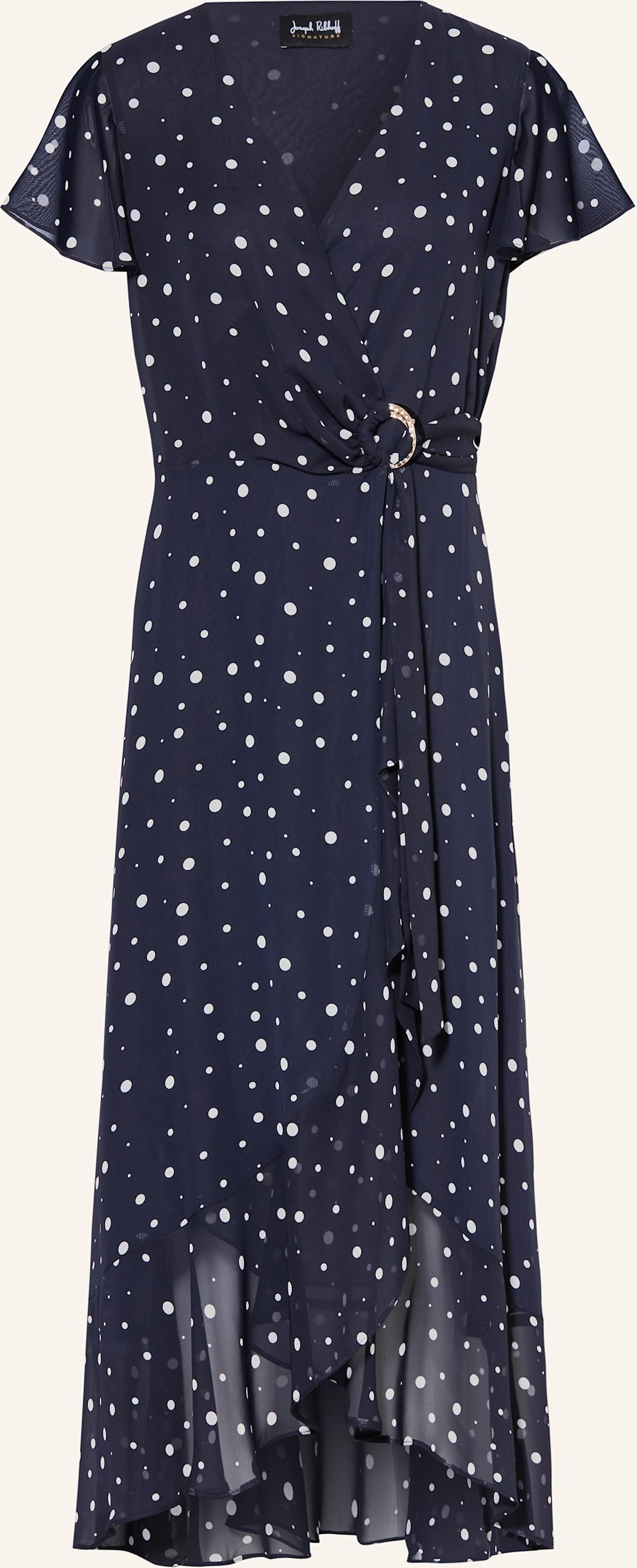 Joseph Ribkoff Signature Wickelkleid blau